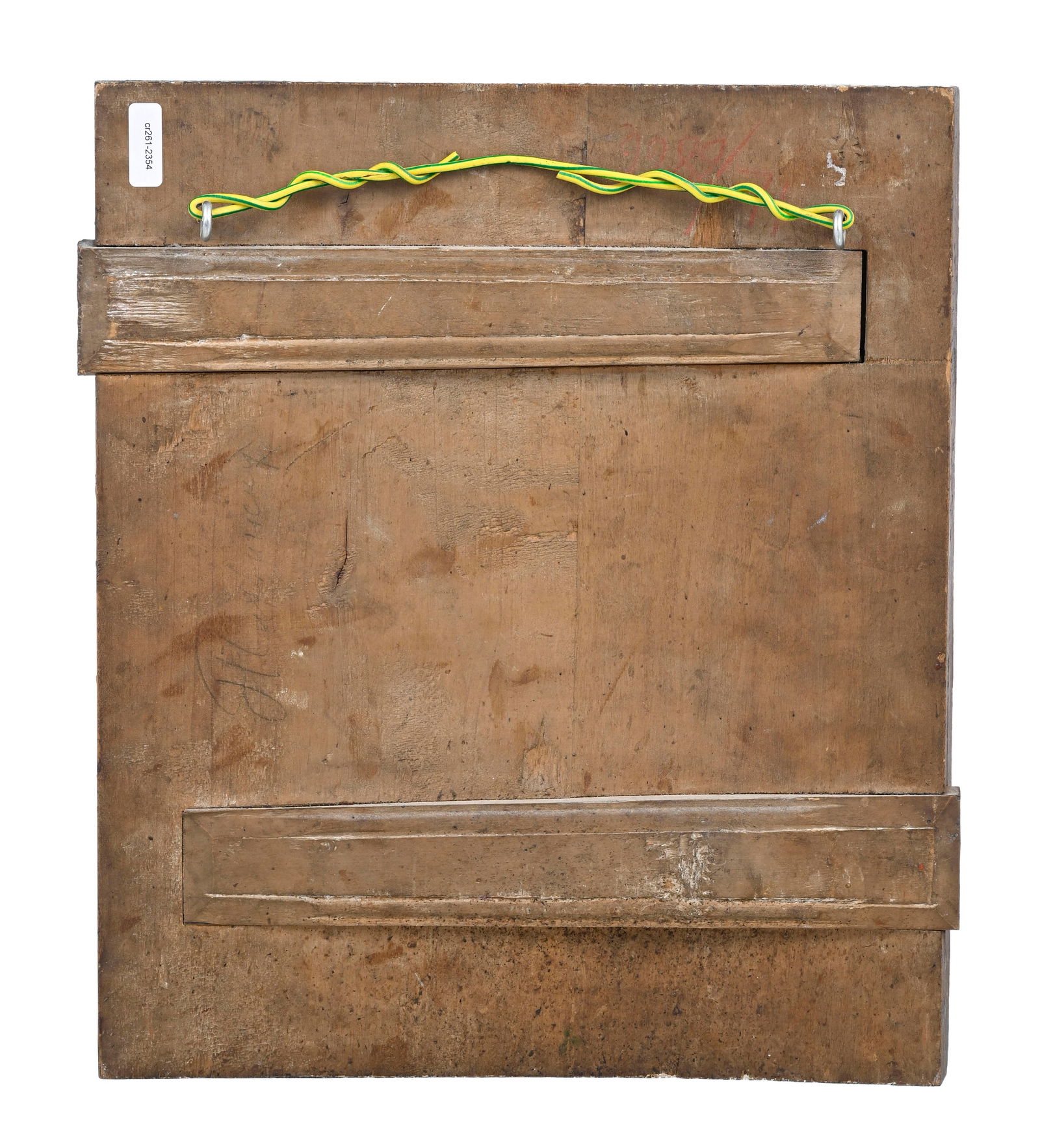 Mère de Dieu Tikhvinskaya, icône sur panneau polychrome, Russie XIXe s., Vierge Hodigitrie - 2