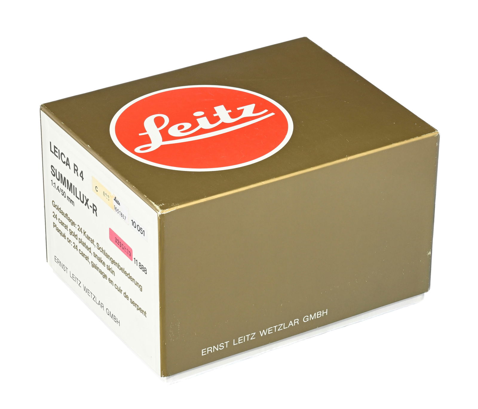 Appareil photographique Leica R4, série limitée de luxe, par Leitz Portugal, 1984, objecti - 10