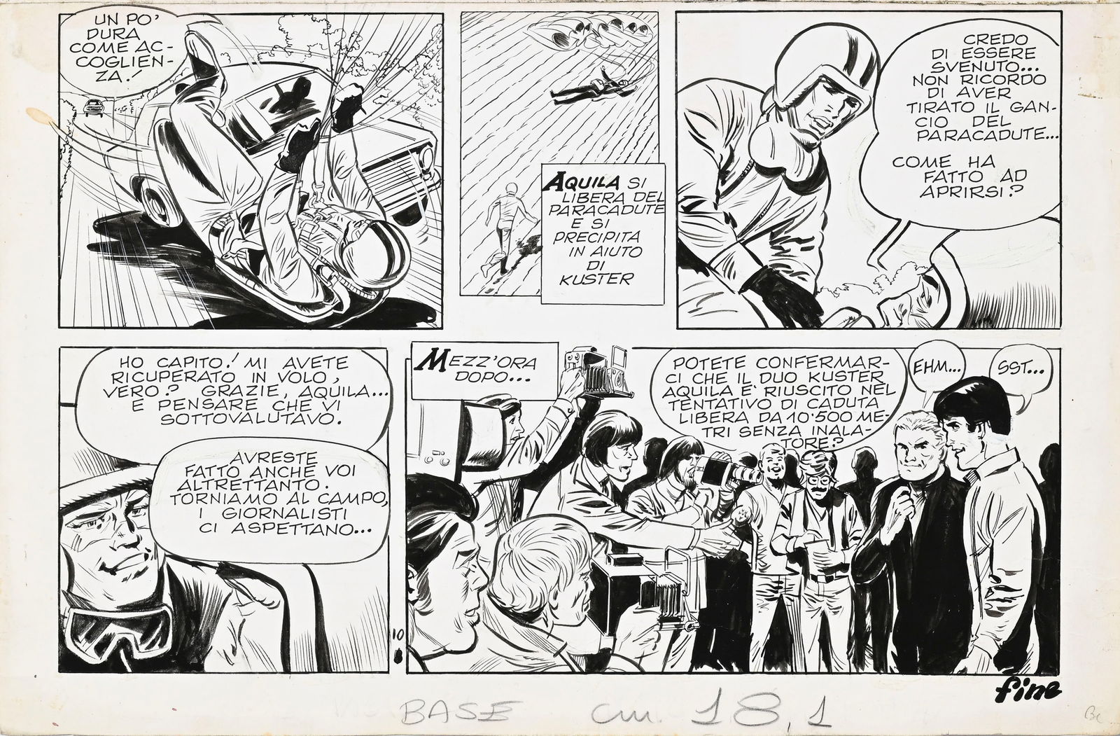 Aquila, Albert Weinberg, version italienne d'un projet inédit intitulé 2'15'' avec la mort - 2