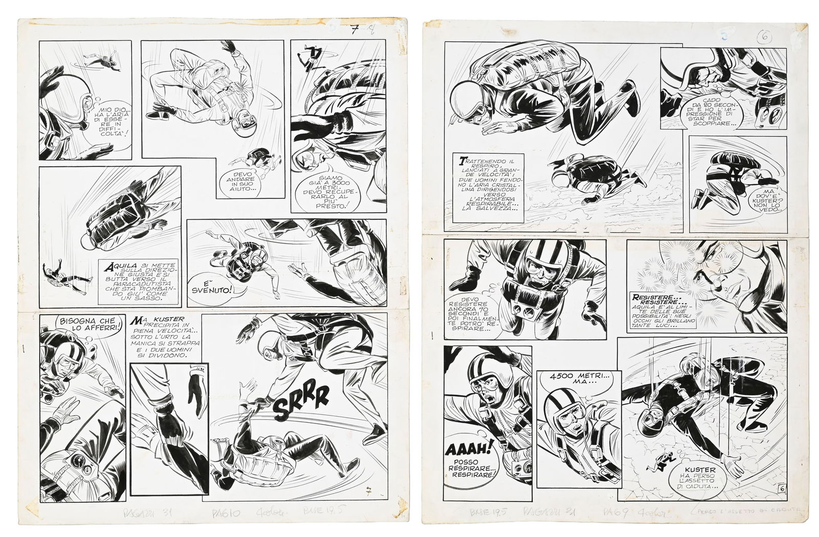 Aquila, Albert Weinberg, version italienne d'un projet inédit intitulé 2'15'' avec la mort - 3