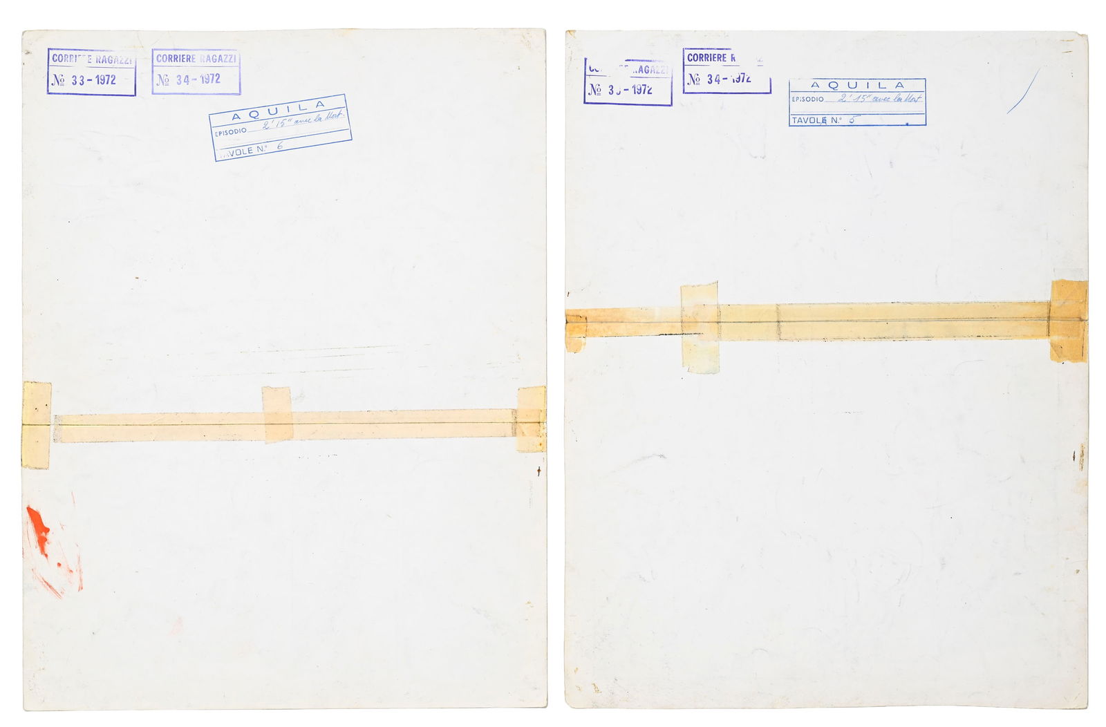 Aquila, Albert Weinberg, version italienne d'un projet inédit intitulé 2'15'' avec la mort - 6