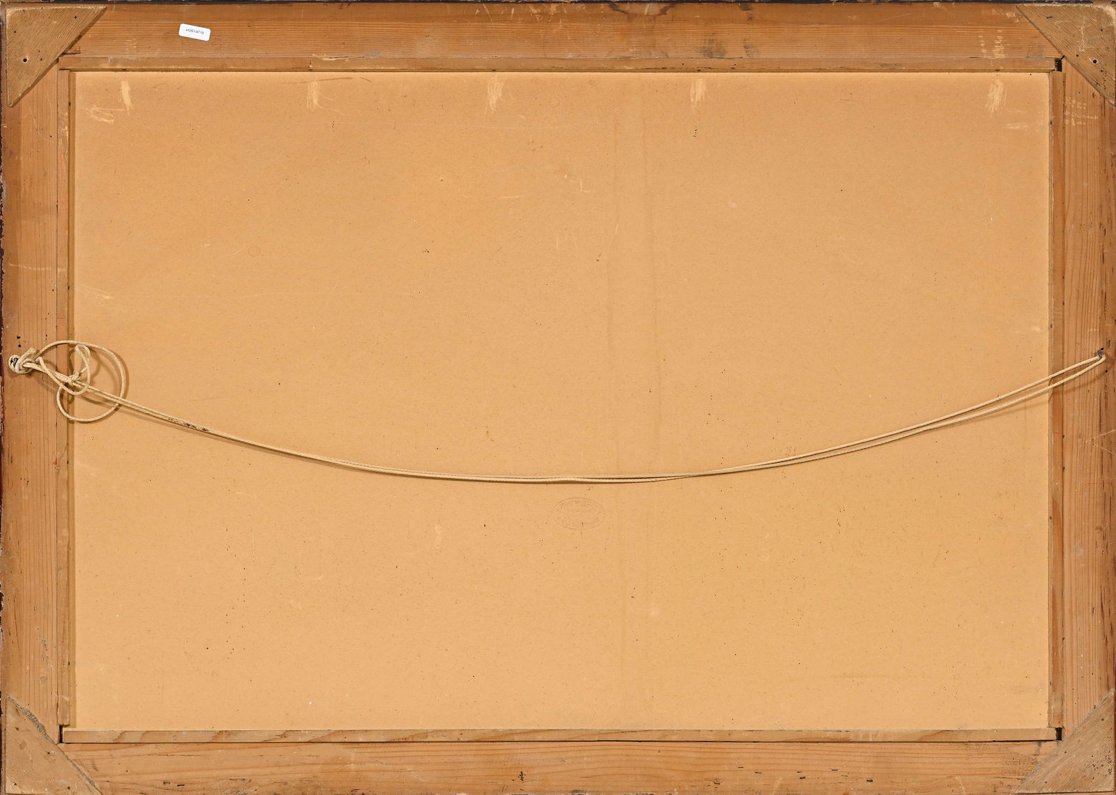 Affiche Holland America Line, circa 1930, affiche encadrée, cadre de la compagnie pour l'agence - 6