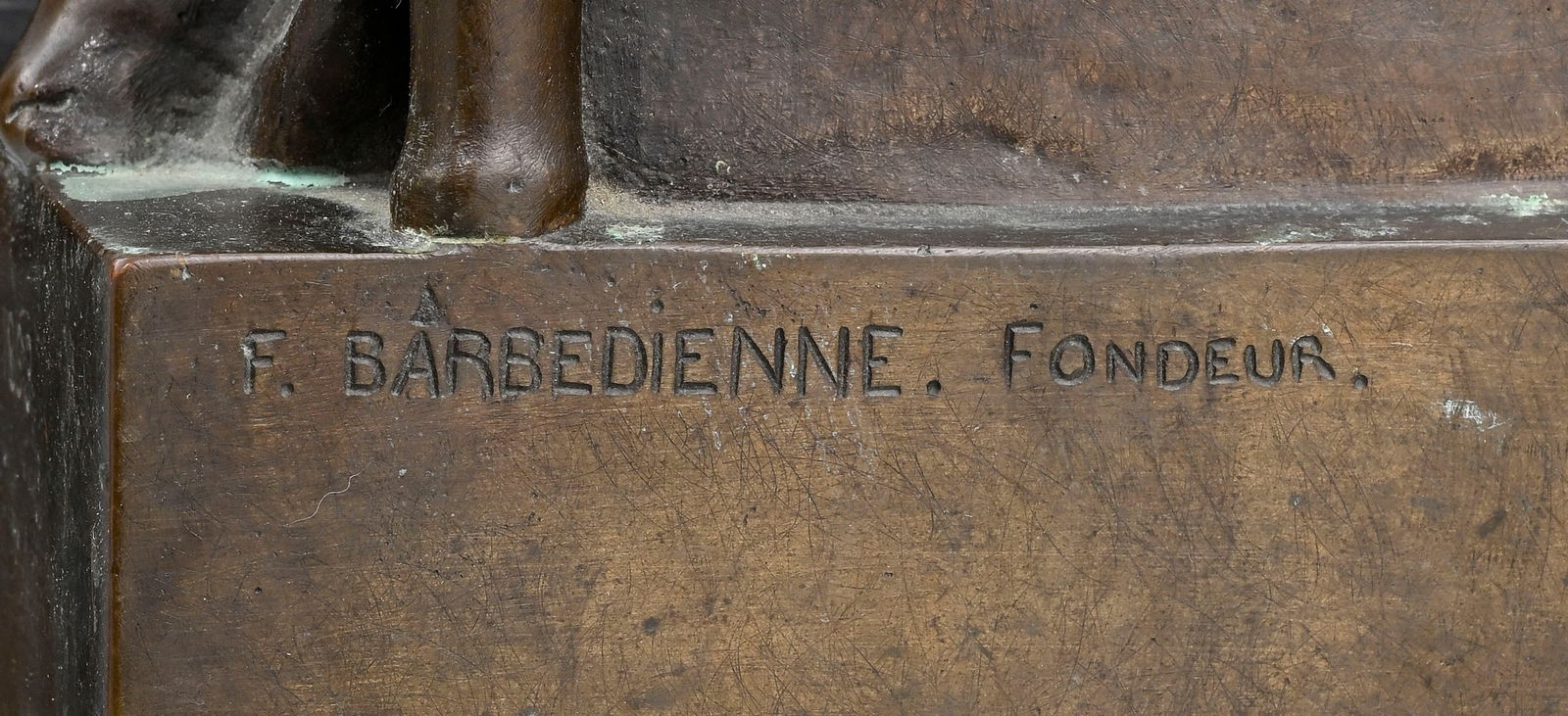 Eugène-Antoine Aizelin (1821-1902), Psyché, bronze à patine brune, signé et dat& - 8