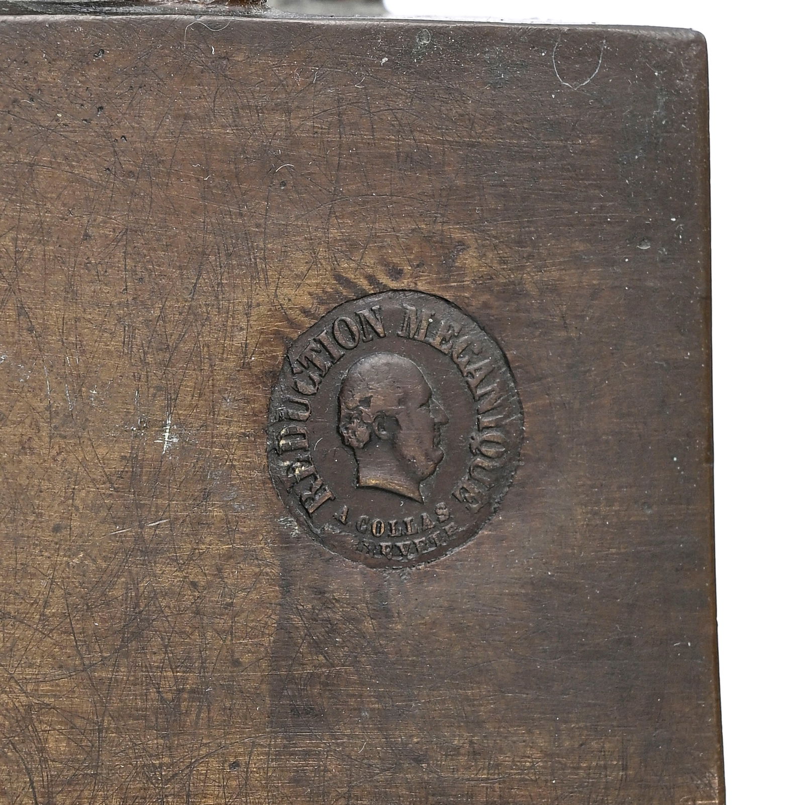 Eugène-Antoine Aizelin (1821-1902), Psyché, bronze à patine brune, signé et dat& - 9