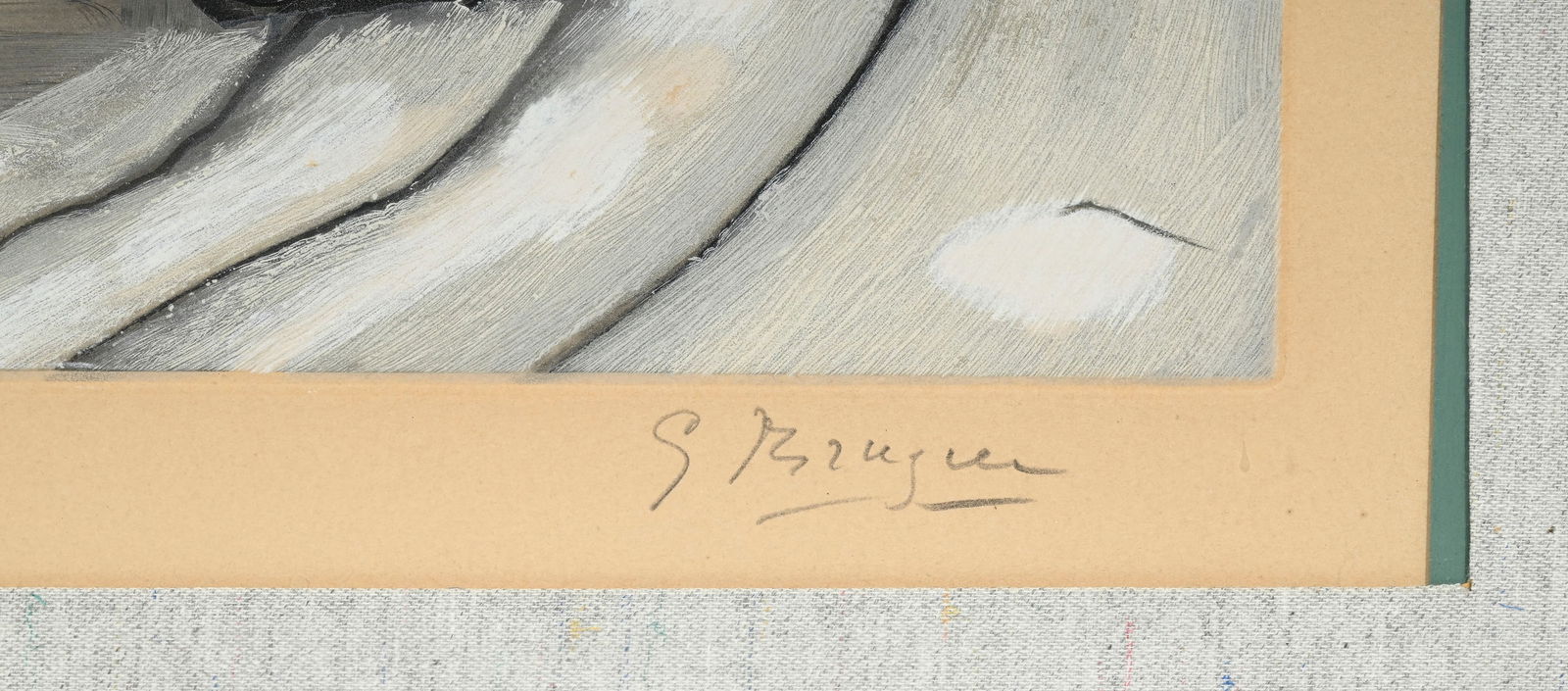 Georges Braque (1882-1963), "Varengeville", aquatinte, signée et numérotée 50/300 au  - 5
