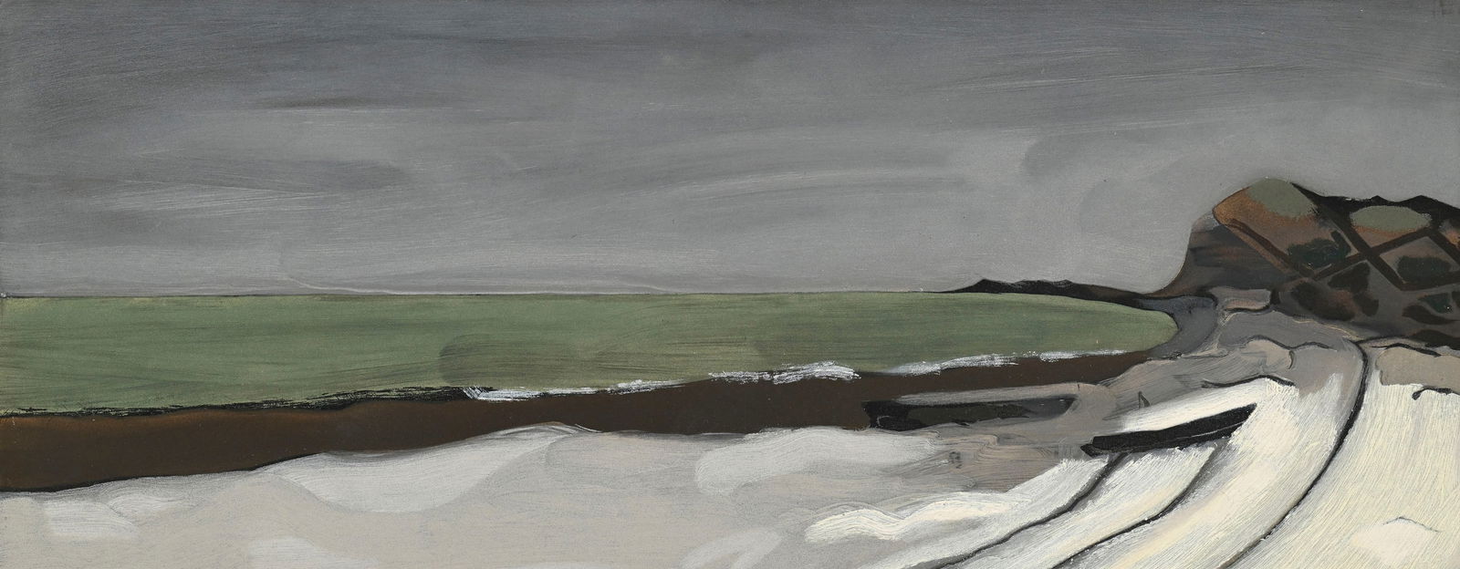 Georges Braque (1882-1963), "Varengeville", aquatinte, signée et numérotée 265/300 au (1 of 6)