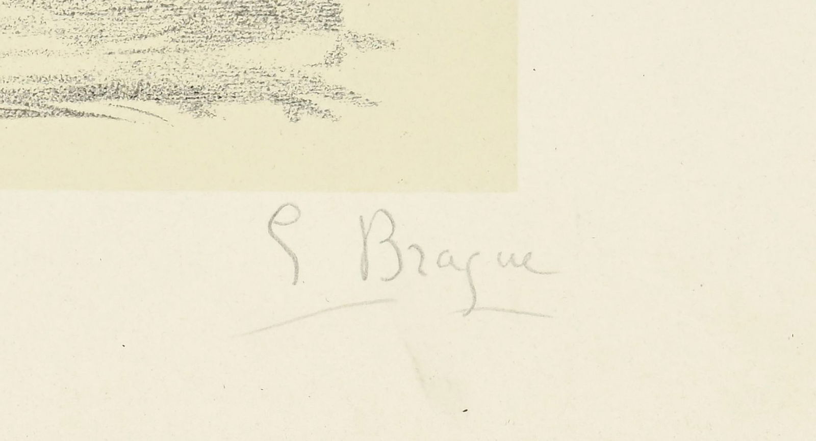 Georges Braque (1882-1963), d'après, "Papiers Collés II", lithographie en couleurs, signat - 5