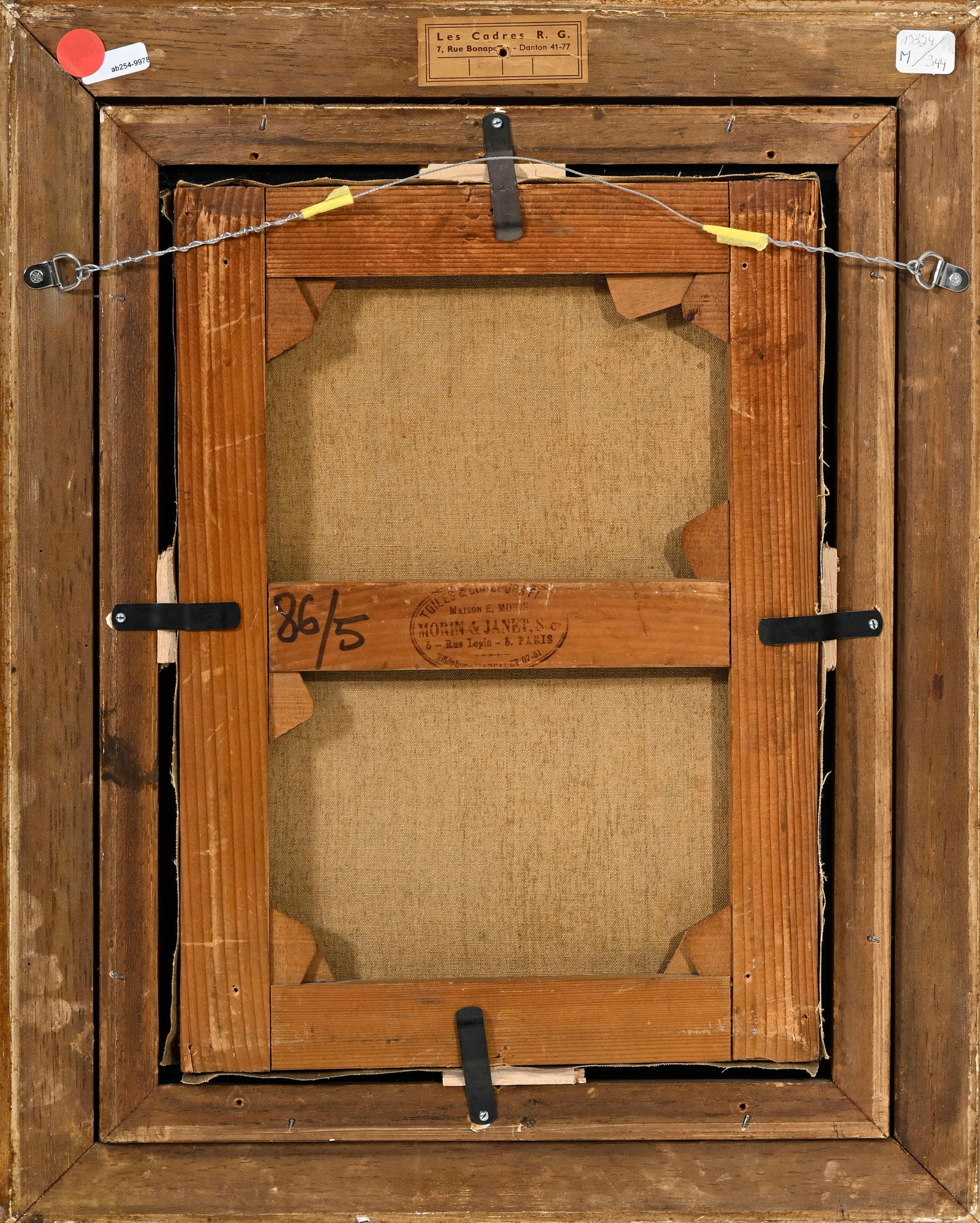 Charles Camoin (1879-1965), "Jeune fille à l'écharpe jaune", 1936, huile sur toile, sign&# - 5