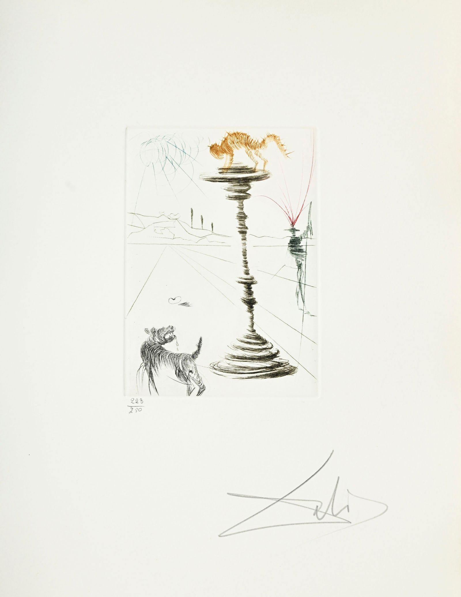 Salvador Dali (1904-1989), "Much Ado About Shakespeare II", 1970, série de 16 pointes sèch - 11