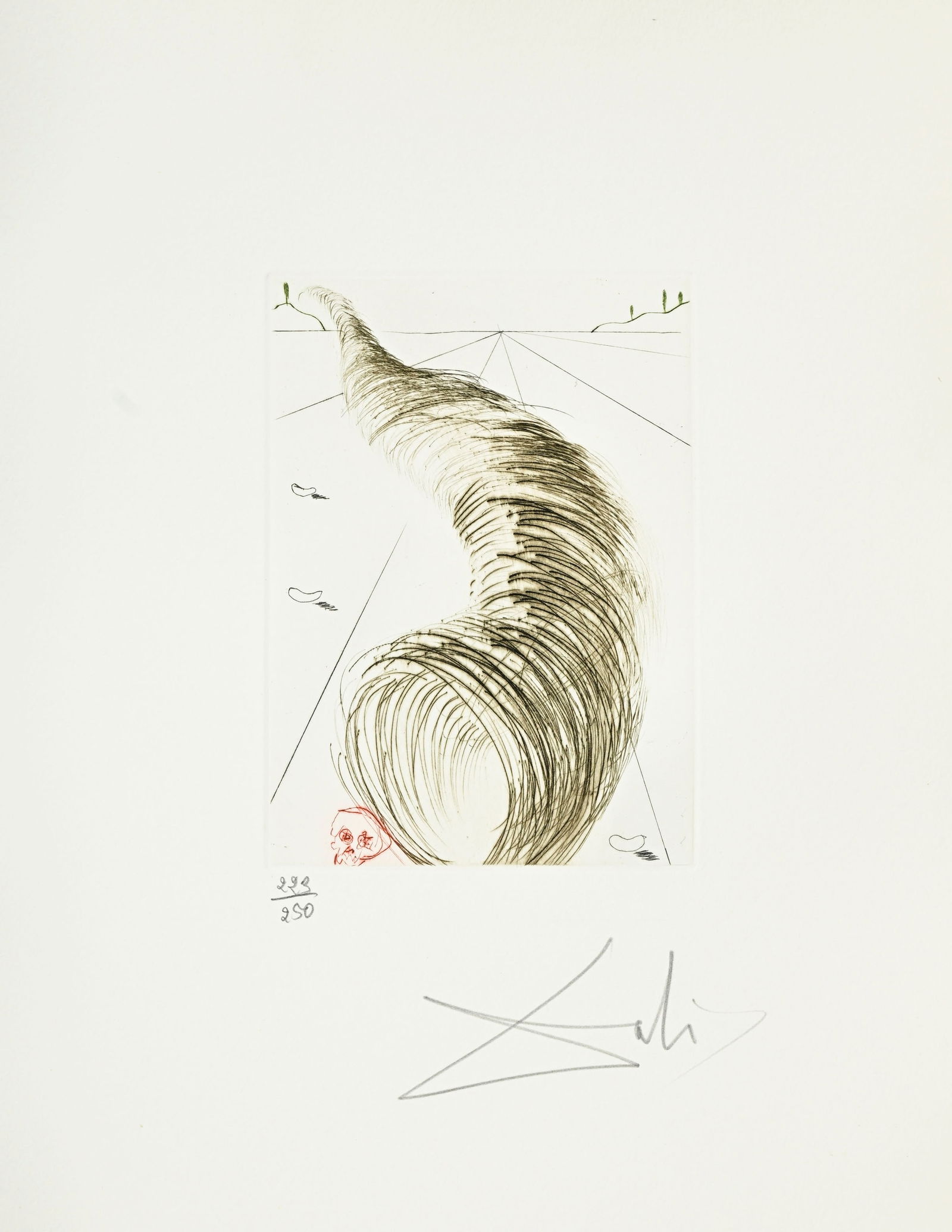 Salvador Dali (1904-1989), "Much Ado About Shakespeare II", 1970, série de 16 pointes sèch - 14