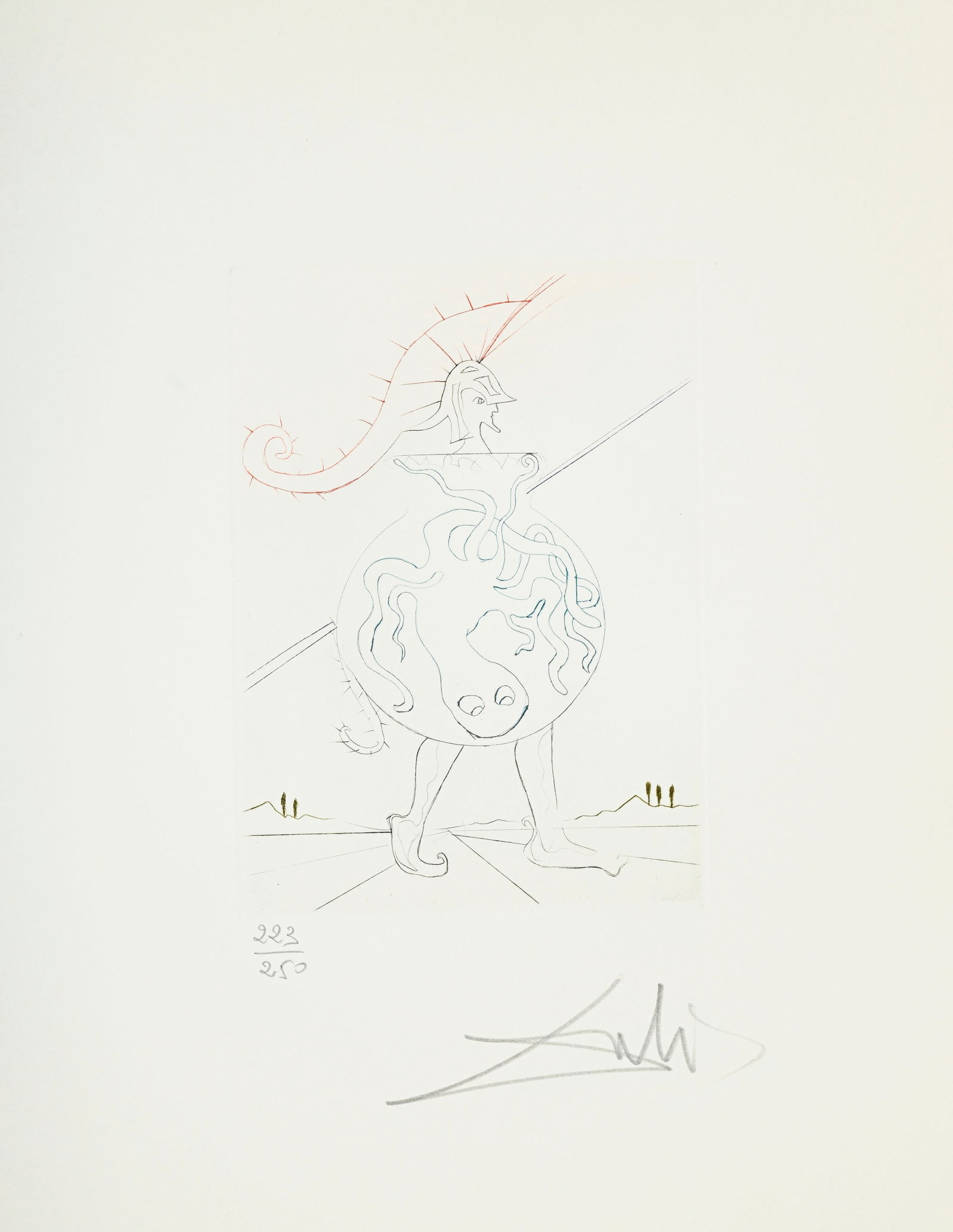 Salvador Dali (1904-1989), "Much Ado About Shakespeare II", 1970, série de 16 pointes sèch - 15