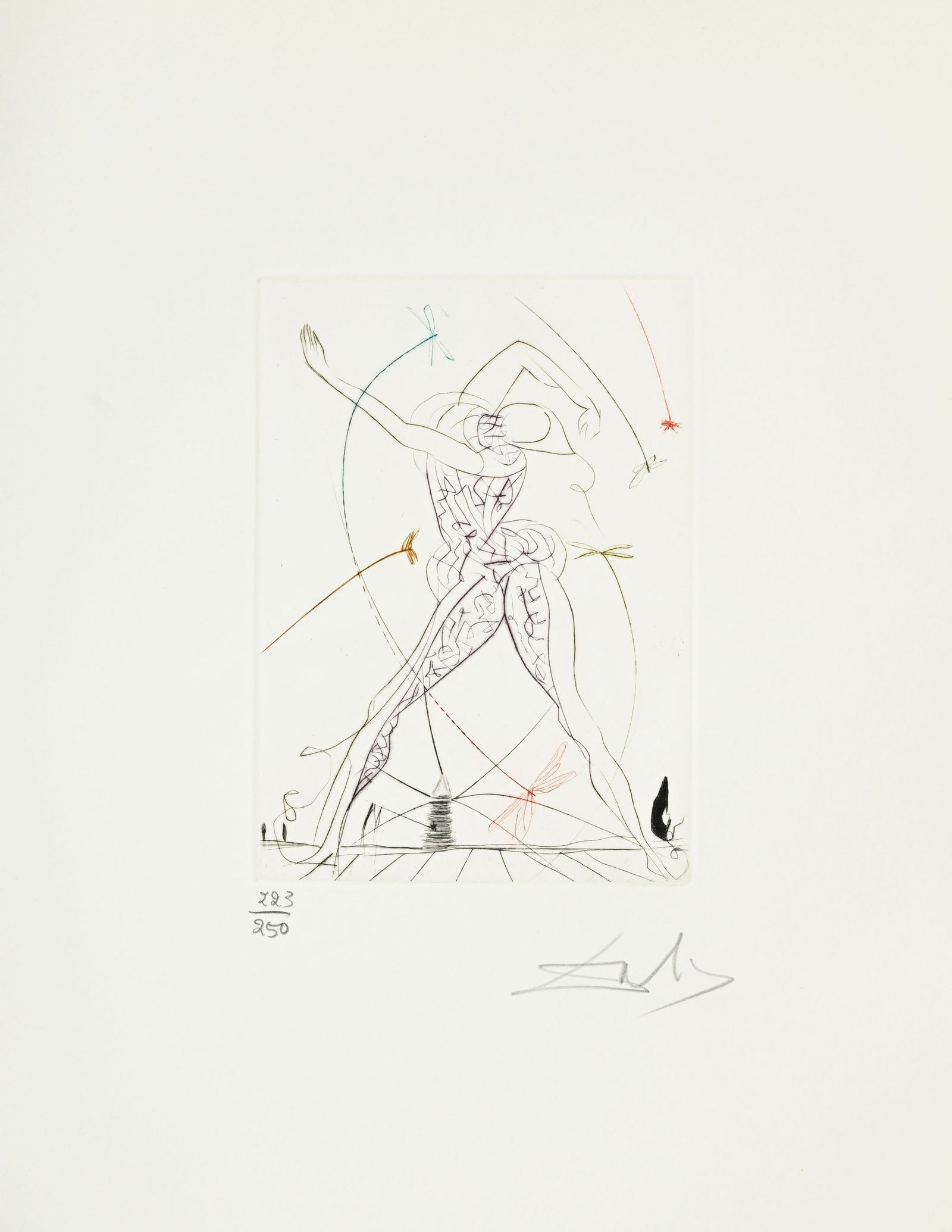 Salvador Dali (1904-1989), "Much Ado About Shakespeare II", 1970, série de 16 pointes sèch - 3