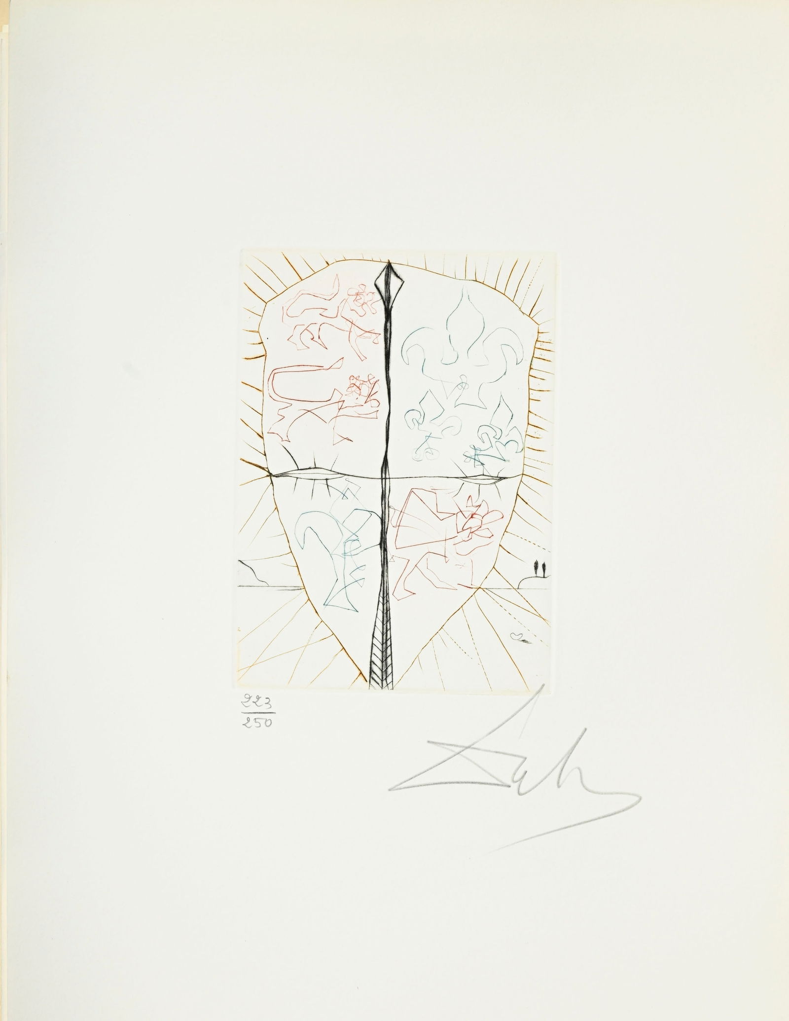 Salvador Dali (1904-1989), "Much Ado About Shakespeare II", 1970, série de 16 pointes sèch - 5