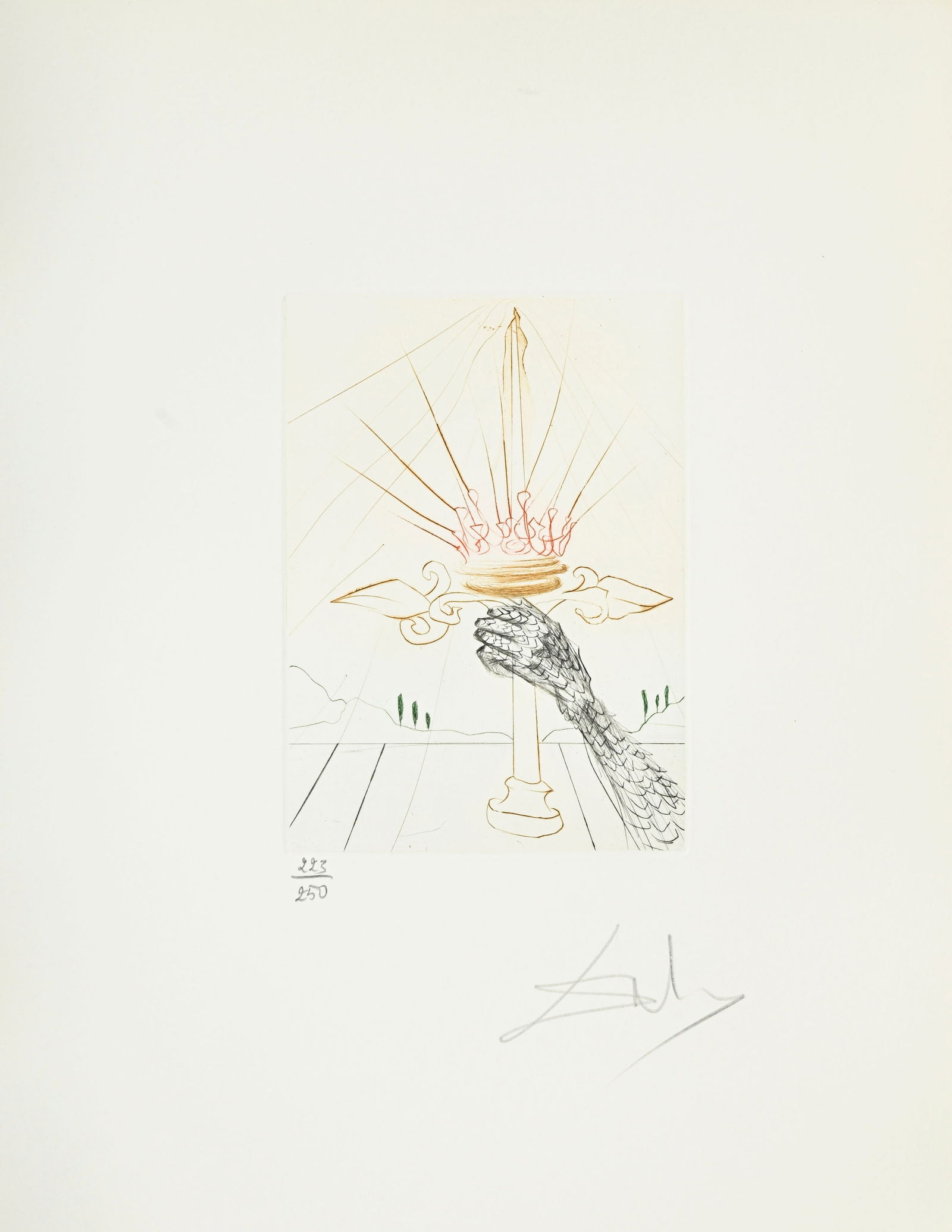 Salvador Dali (1904-1989), "Much Ado About Shakespeare II", 1970, série de 16 pointes sèch - 6