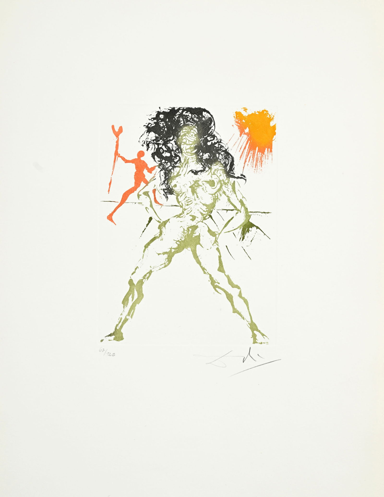 Salvador Dali (1904-1989), Les huit péchés capitaux, 1966-67, portfolio de 8 lithographies - 2