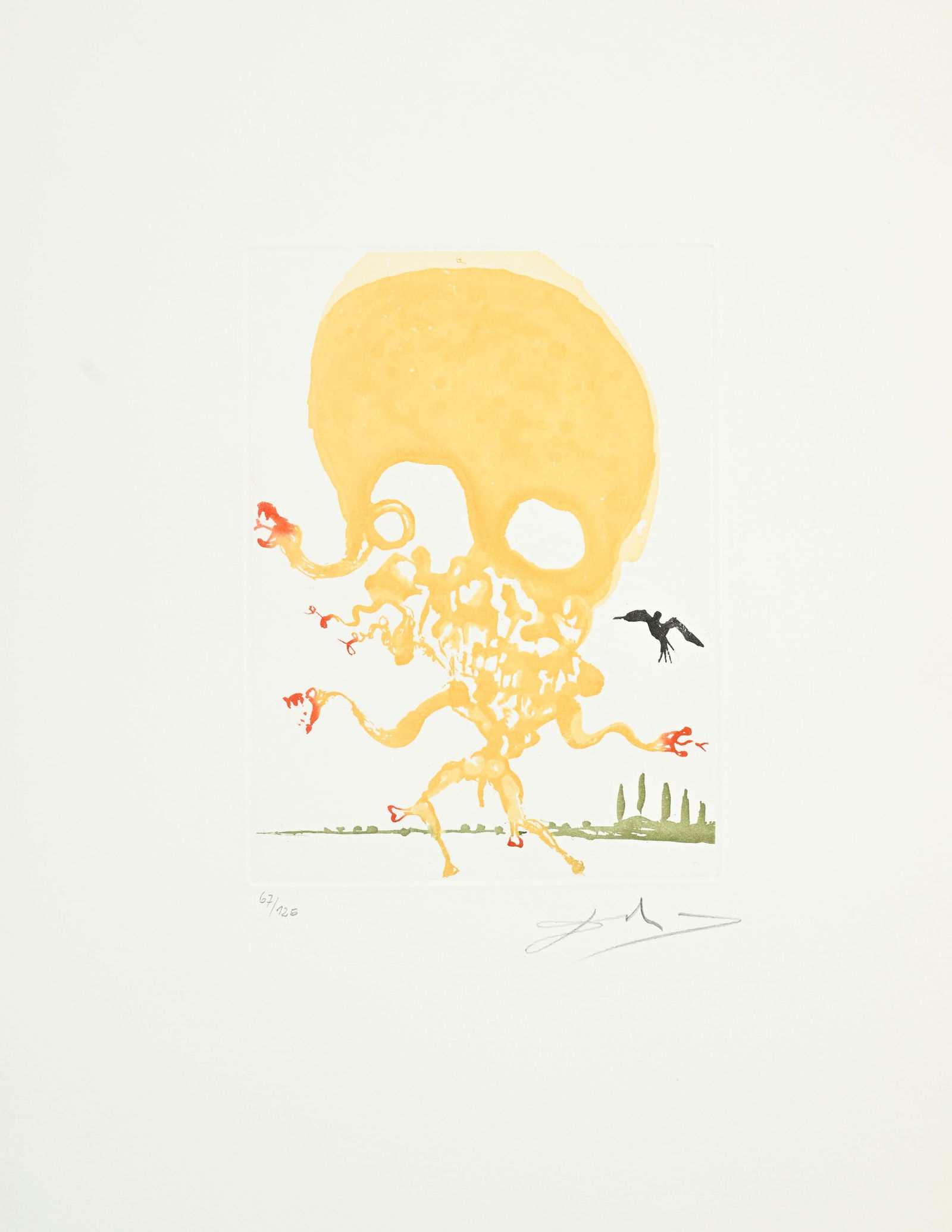 Salvador Dali (1904-1989), Les huit péchés capitaux, 1966-67, portfolio de 8 lithographies - 4