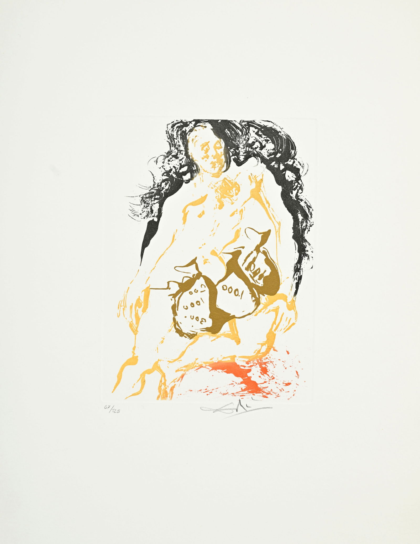 Salvador Dali (1904-1989), Les huit péchés capitaux, 1966-67, portfolio de 8 lithographies - 9
