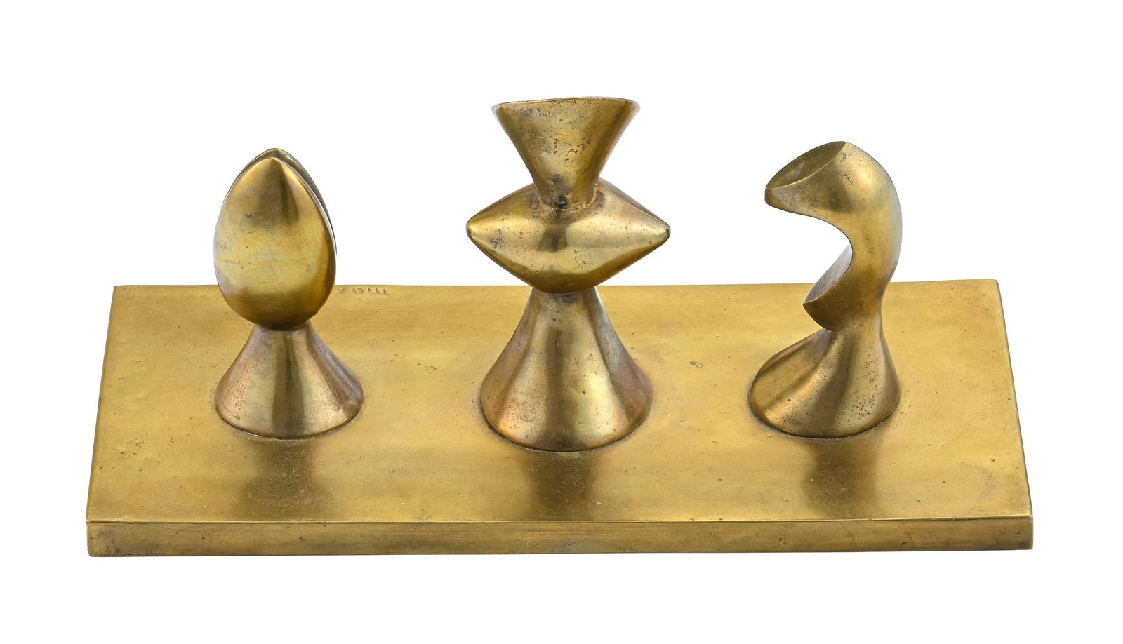 Max Ernst (1891-1976), "La reine, le fou, le cheval", 1952, sculpture en bronze, signée et num& - 2