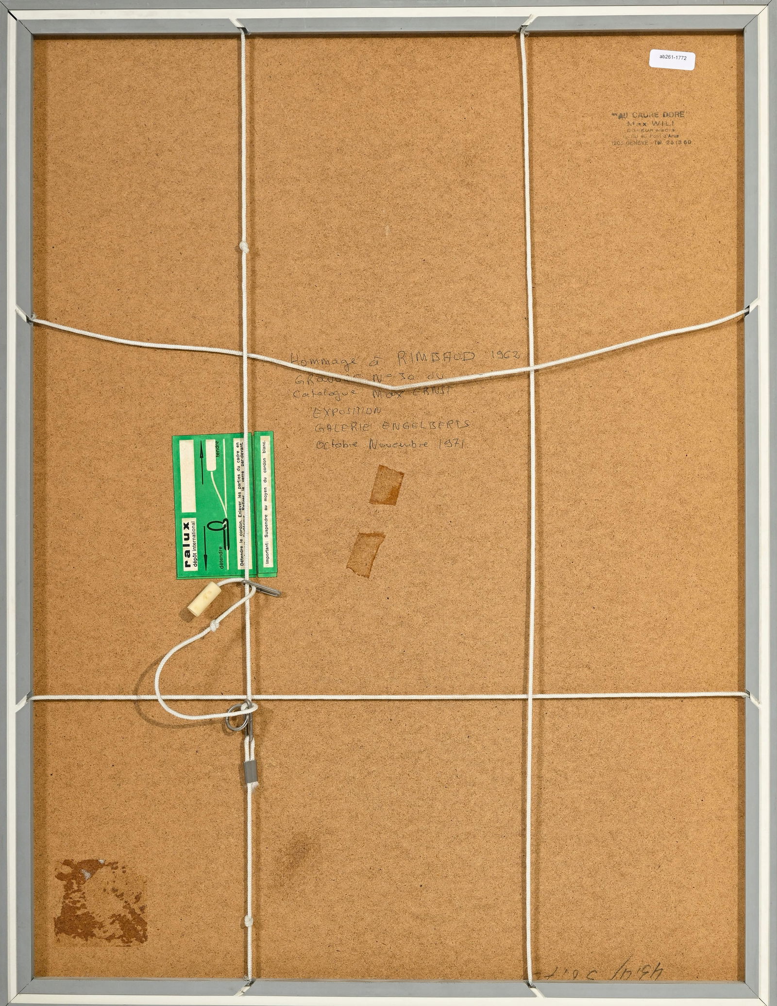 Max Ernst (1891-1976), "Hommage à Rimbaud", 1961, aquatinte, signée et numéroté - 6
