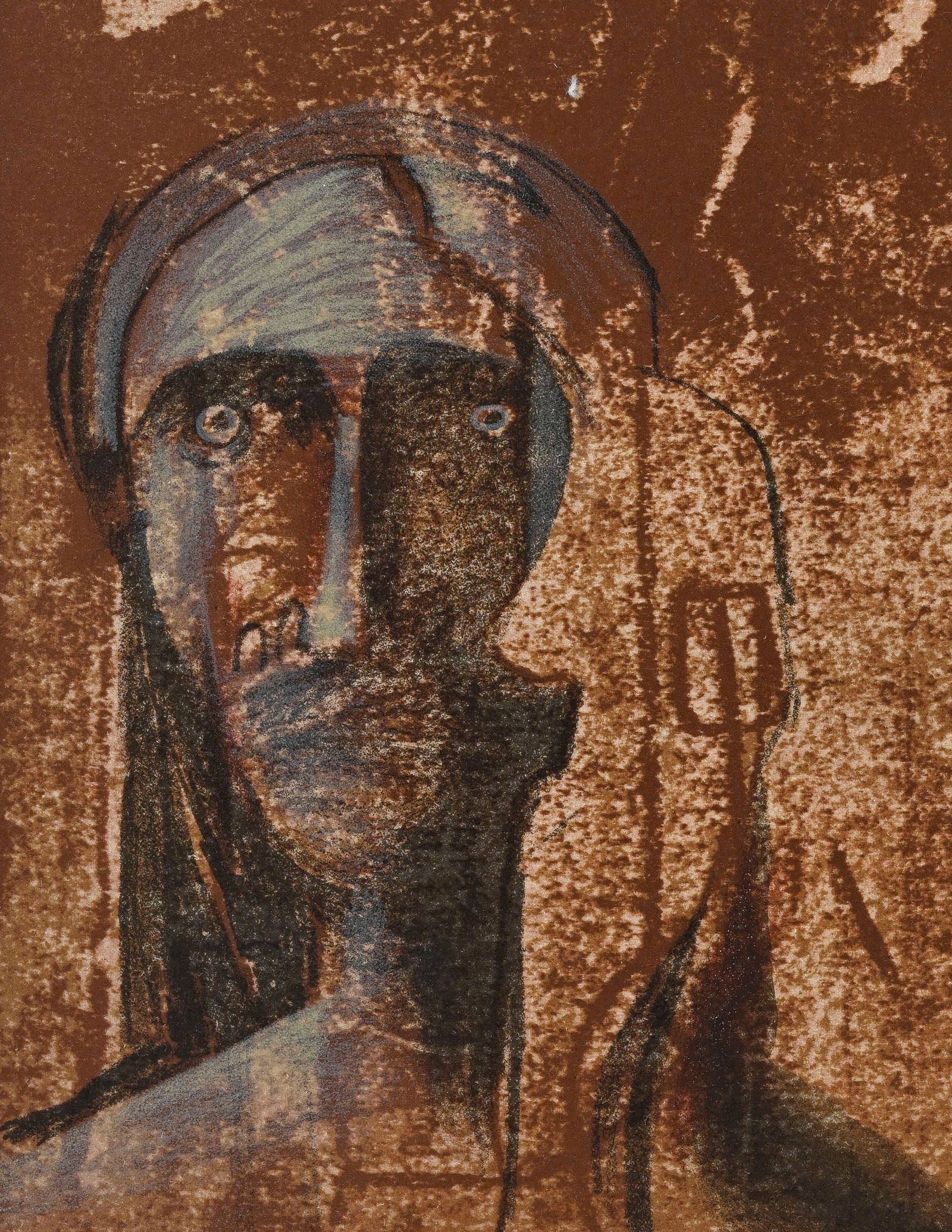 Henry Moore (1898-1986), "Mary and Martha", 1981, lithographie en couleurs, signée et numé - 4