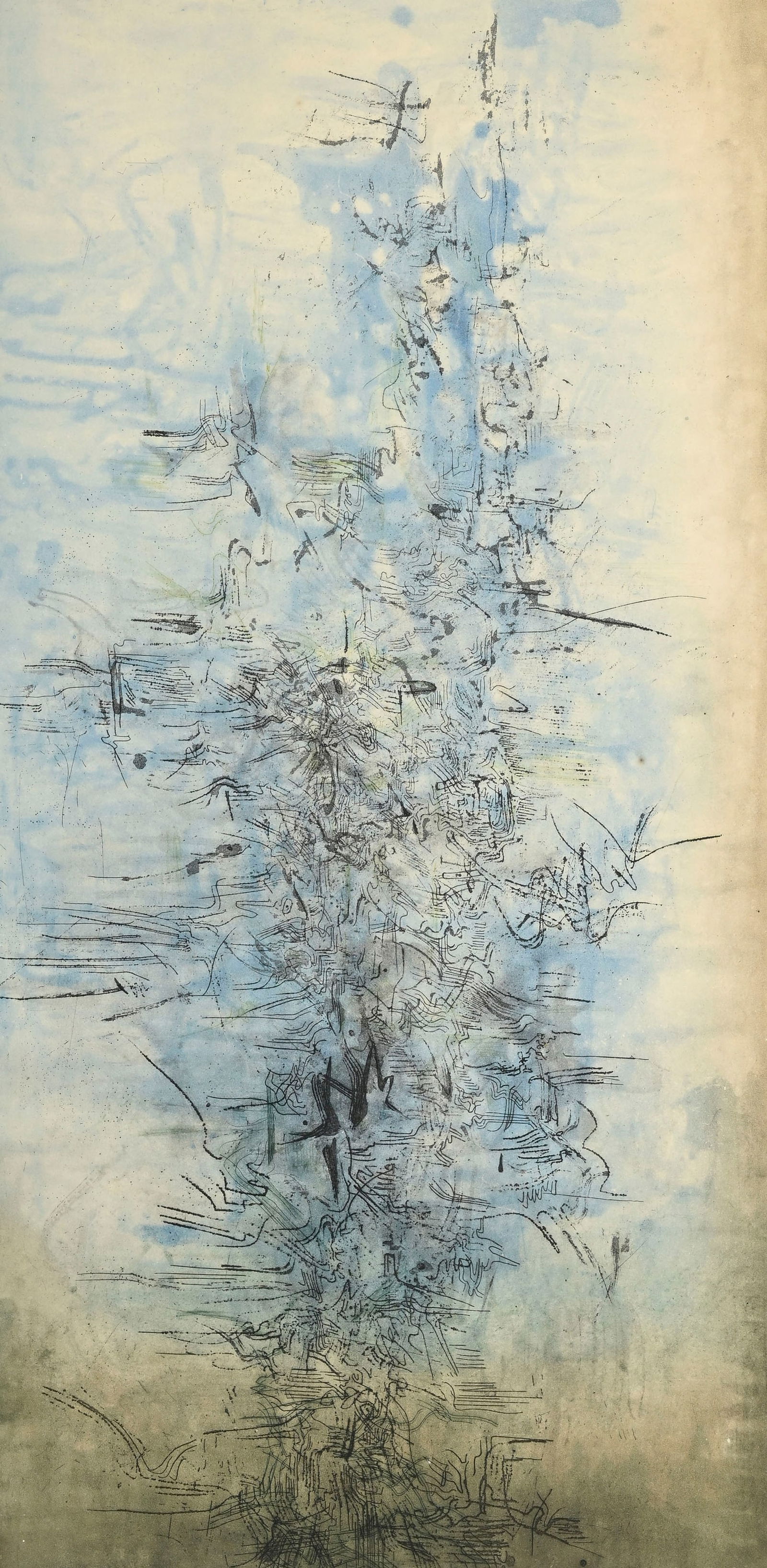 Zao Wou-ki (1921-2013), Sans titre (no. 119), 1959, aquatinte, signée, datée et numér (1 of 5)