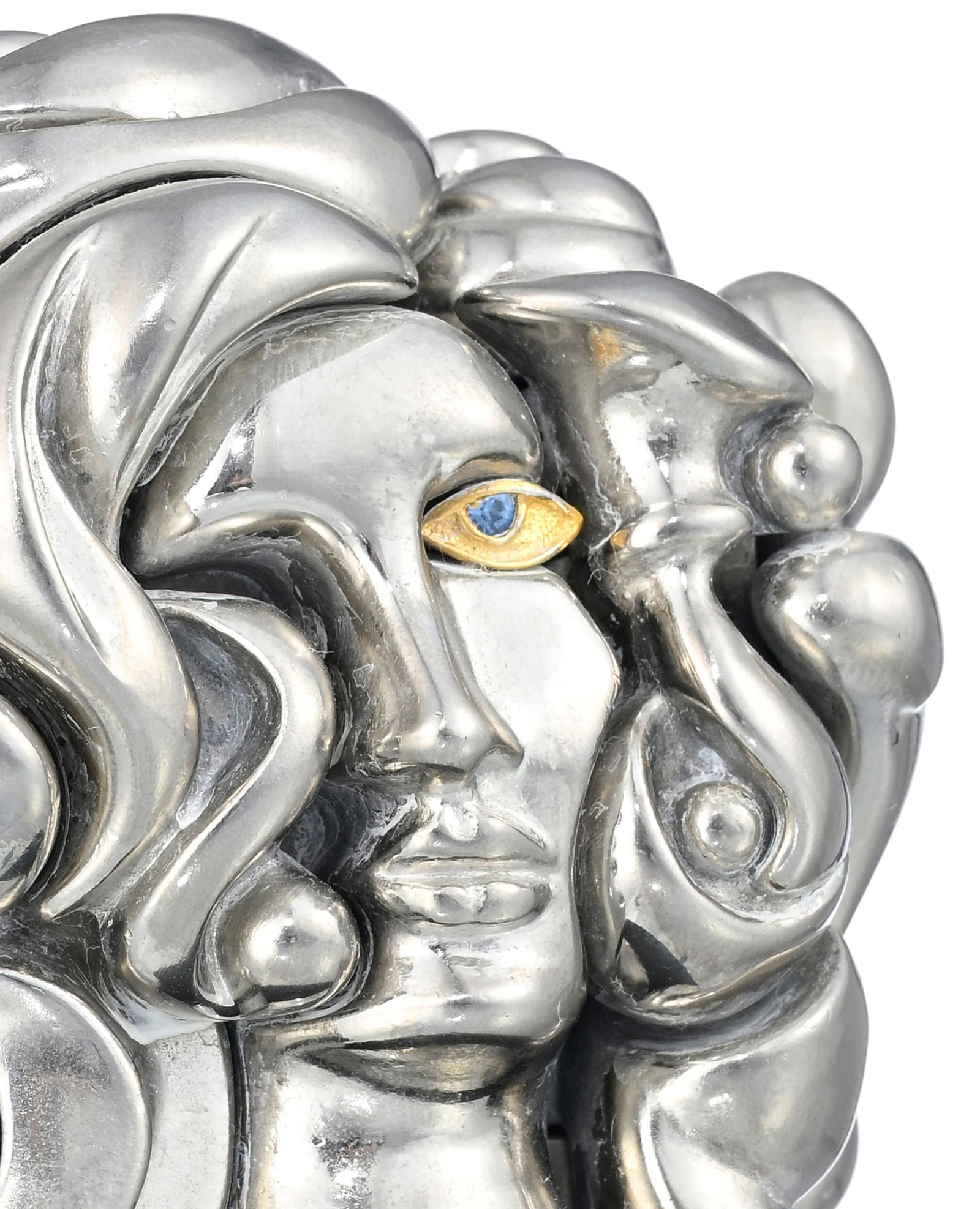 Miguel Berrocal (1933-2006), "Portrait de Michèle", 1969, sculpture démontable en laiton n - 4