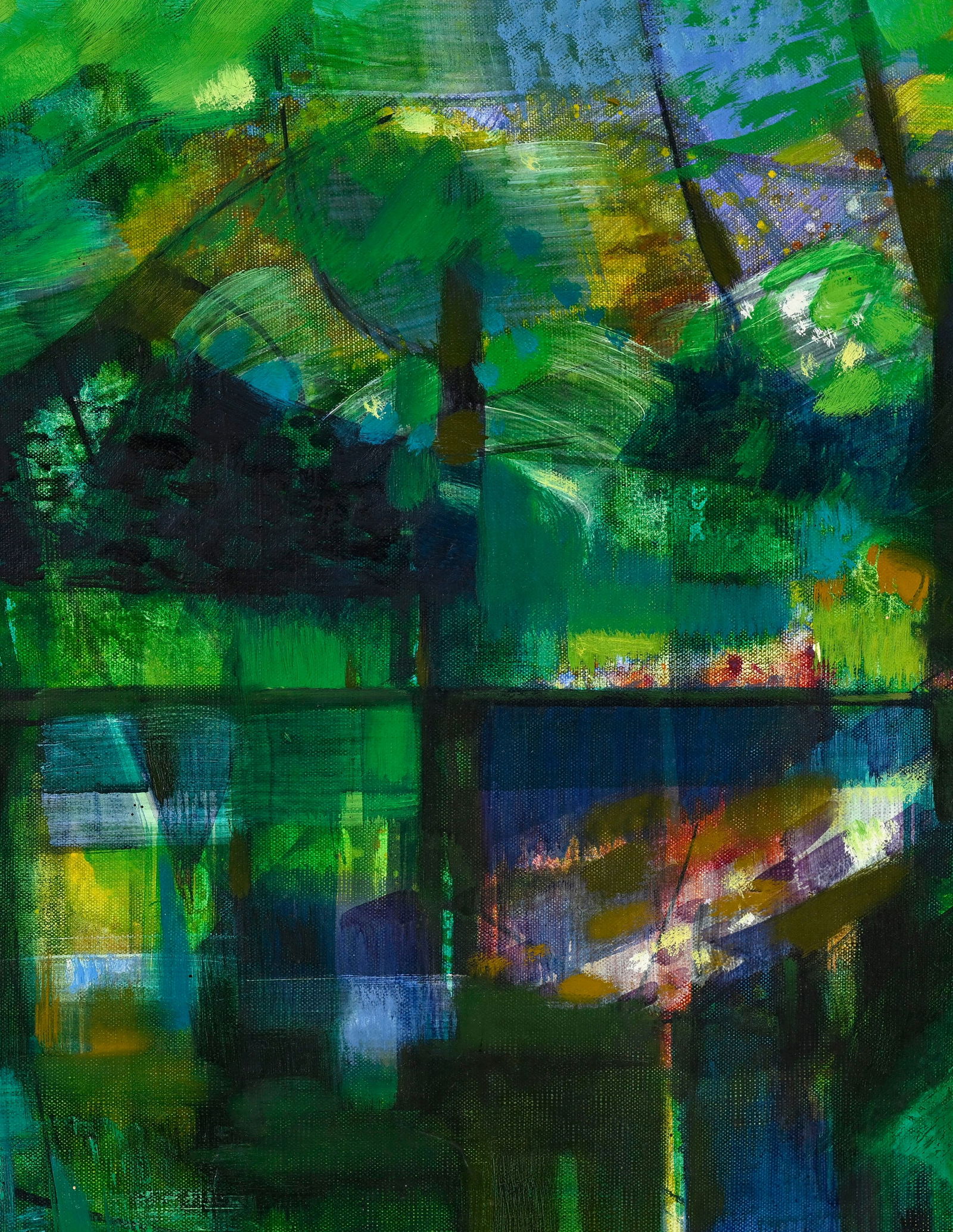 Camille Hilaire (1916-2004), Paysage, huile sur toile, signée, 50,5x61 cm - 3