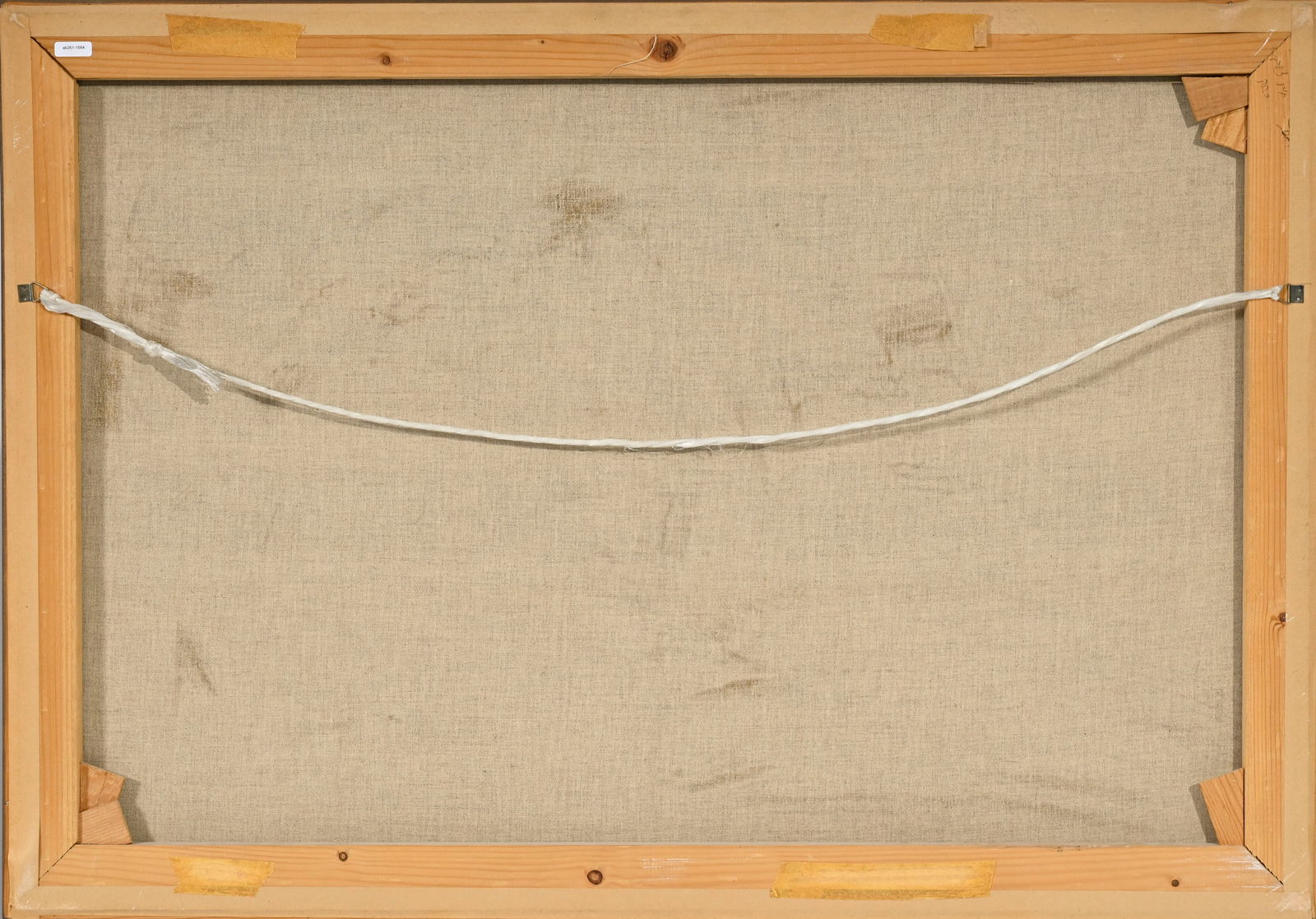 Menashe Kadishman (1932-2015), Composition, huile sur papier marouflé sur toile, signée, 6 - 5