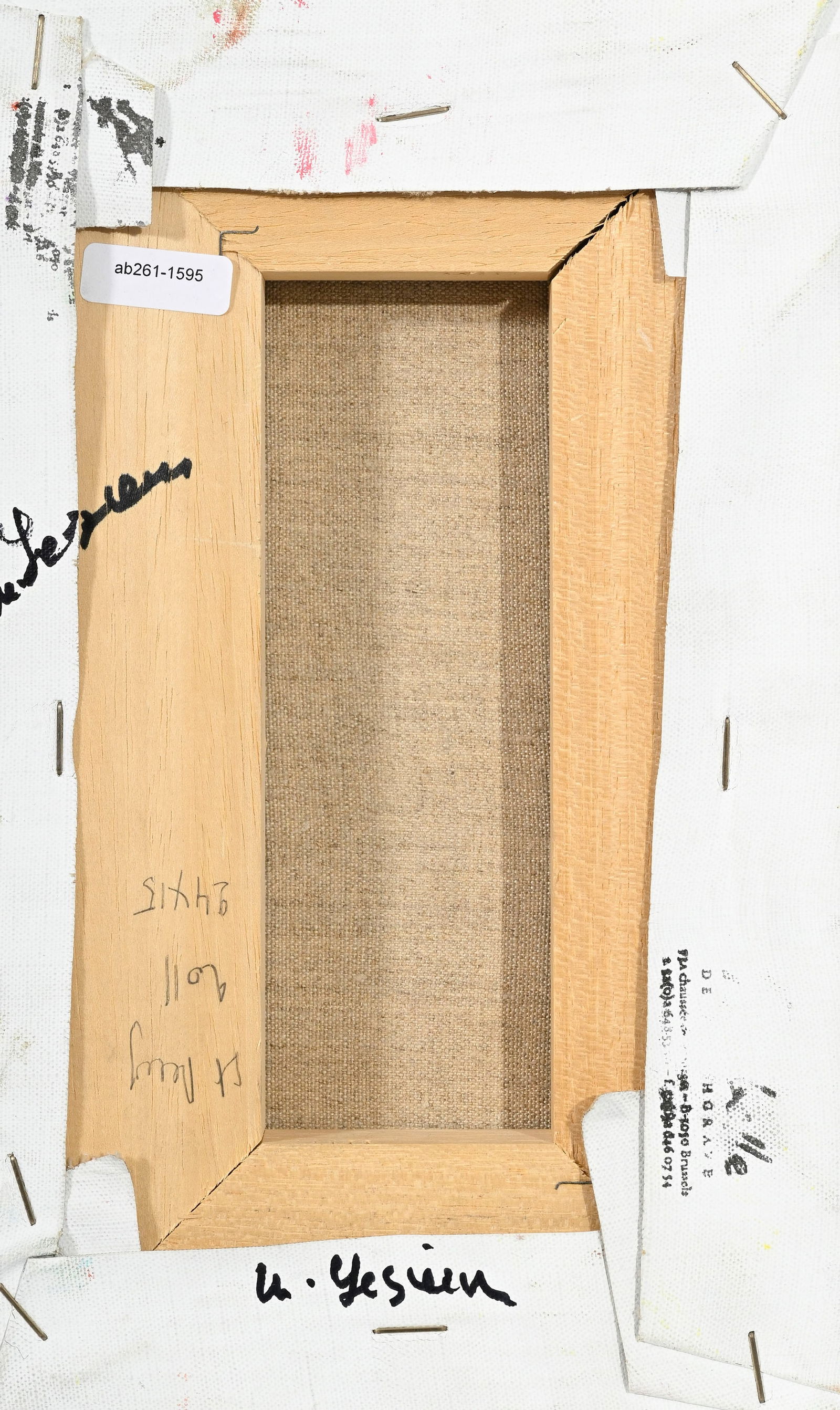 Pierre Lesieur (1922-2011), Bouquet de fleurs, 2011, huile sur toile, signée, contresignée - 3