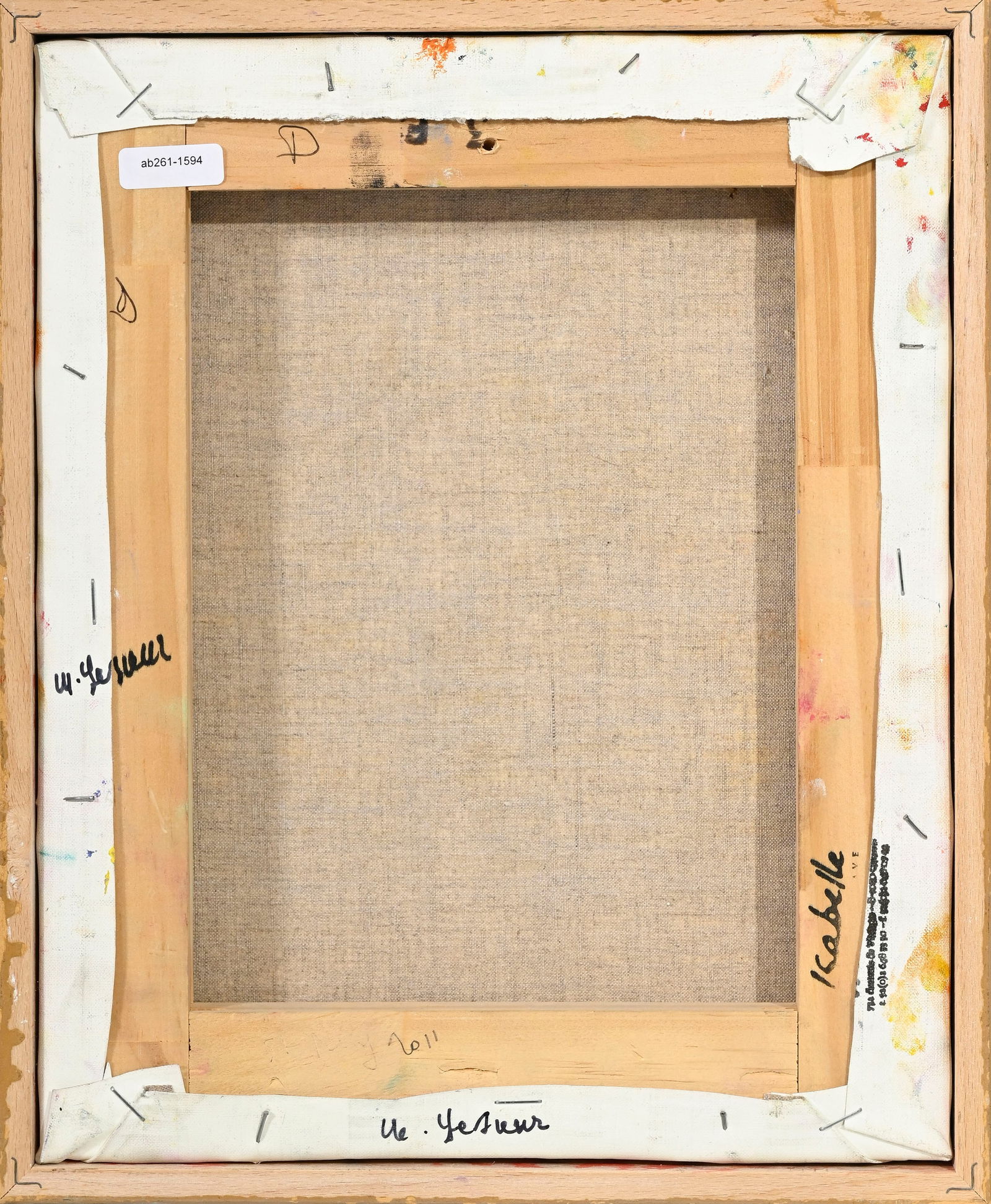 Pierre Lesieur (1922-2011), Jardin fleuri, 2011, huile sur toile, signée, contresignée, da - 4