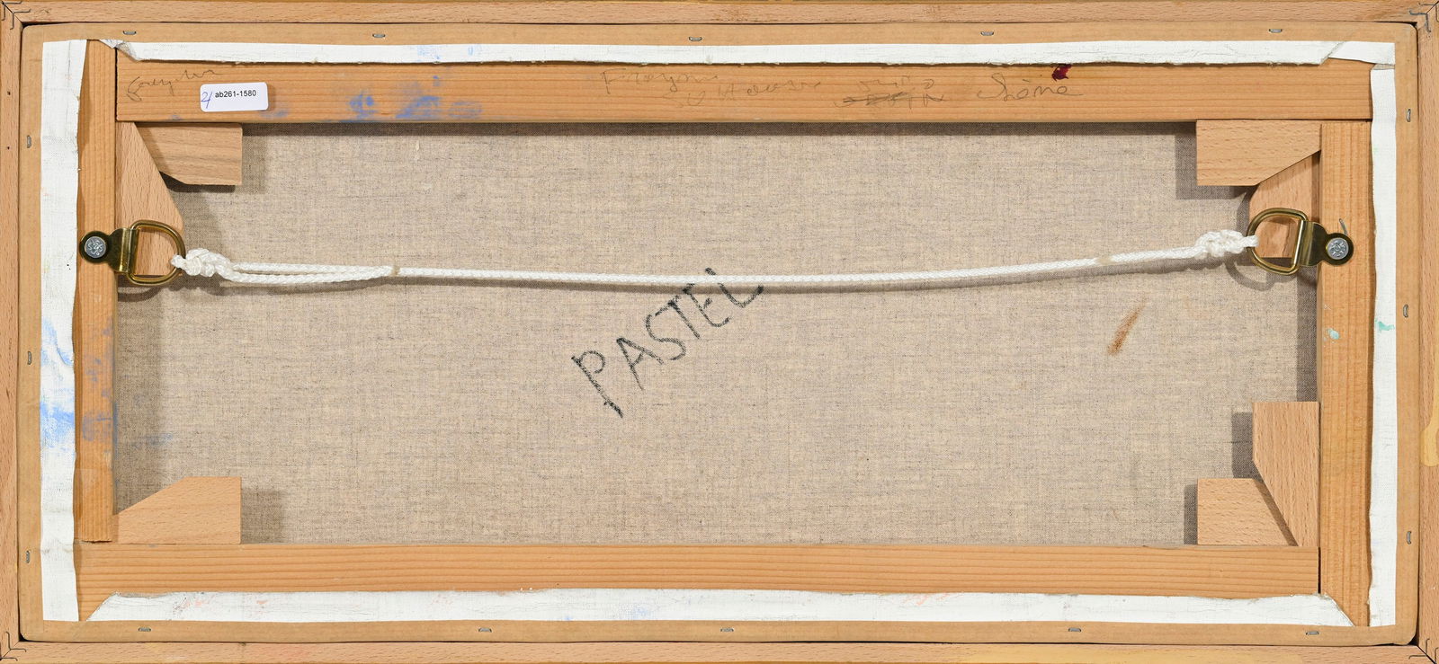 Pierre Lesieur (1922-2011), Paysage marin animé et Paysage marin, 2008, huile sur toile et past - 10