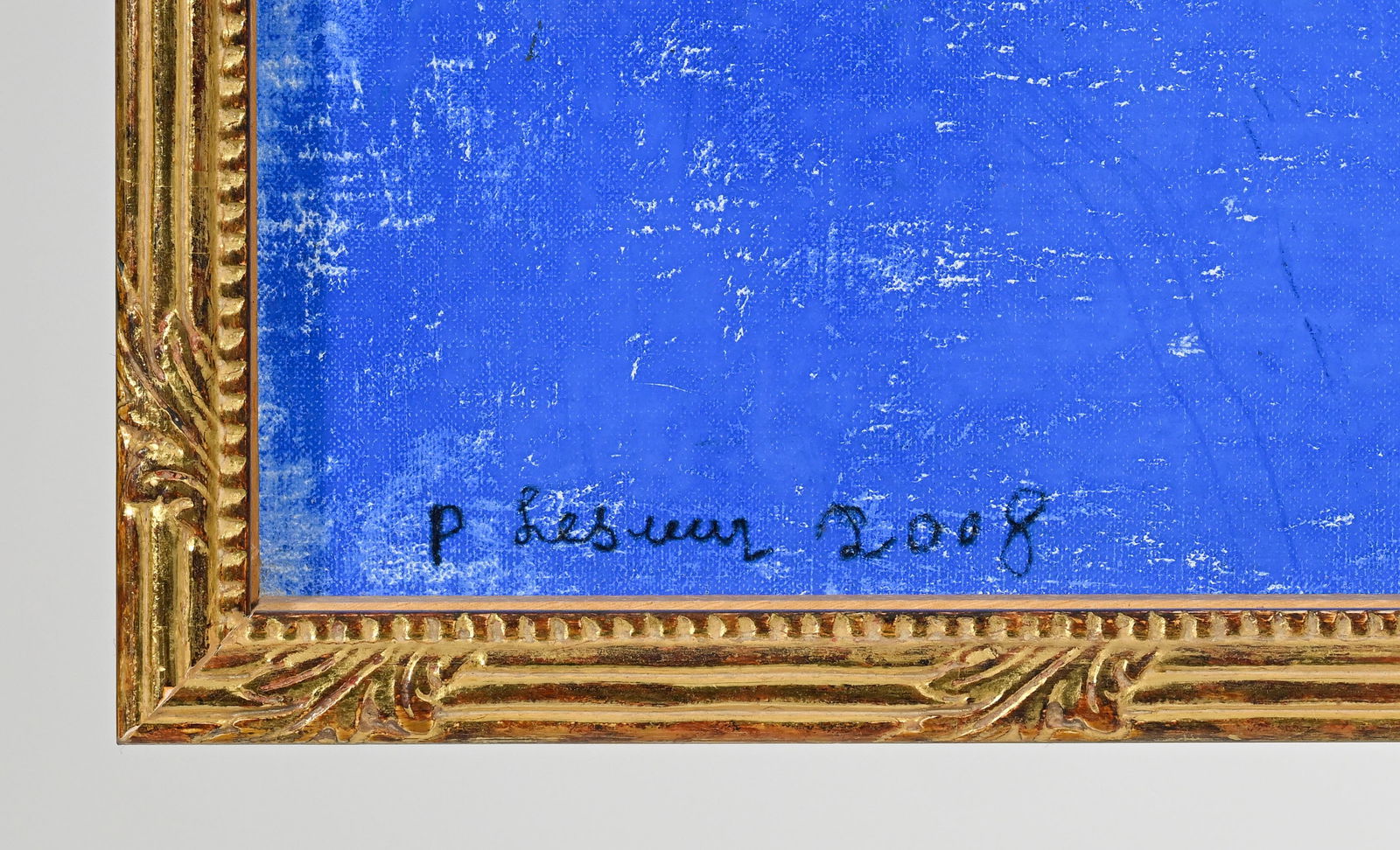 Pierre Lesieur (1922-2011), Paysage marin animé et Paysage marin, 2008, huile sur toile et past - 8