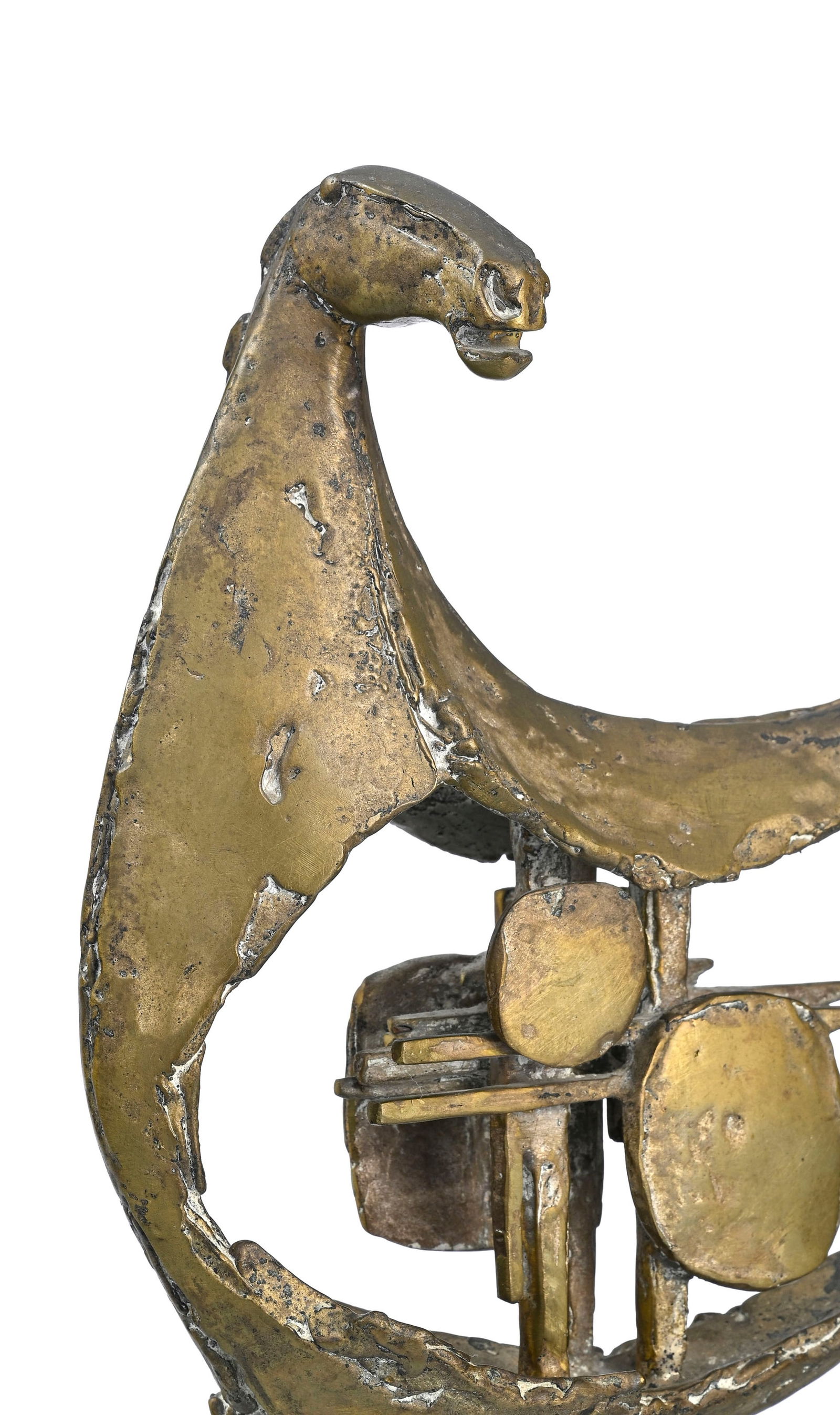 Pierre Siebold (1925-2012), Cheval de Troie, 1970, sculpture en bronze, signée, datée et n - 2