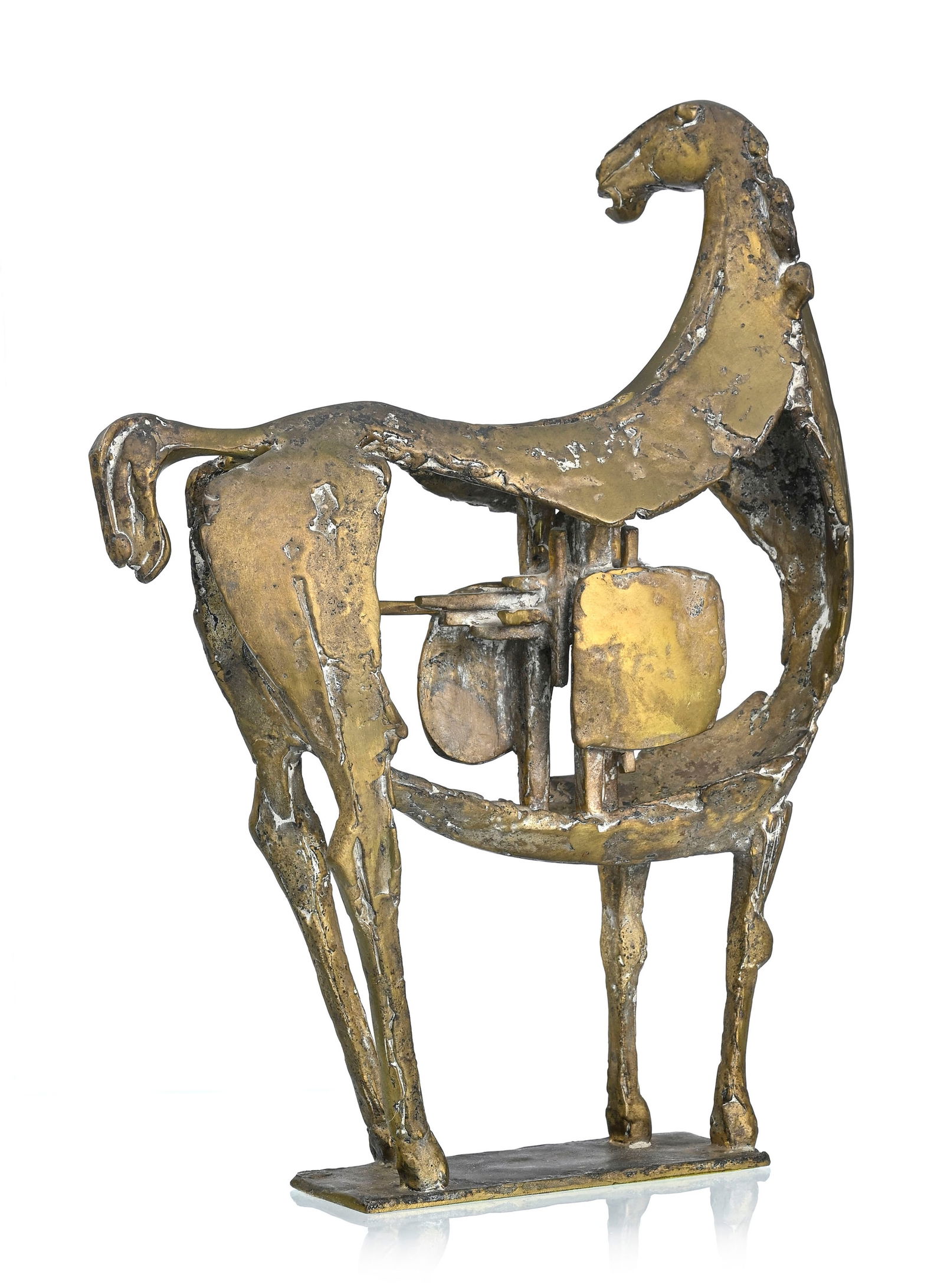 Pierre Siebold (1925-2012), Cheval de Troie, 1970, sculpture en bronze, signée, datée et n - 5