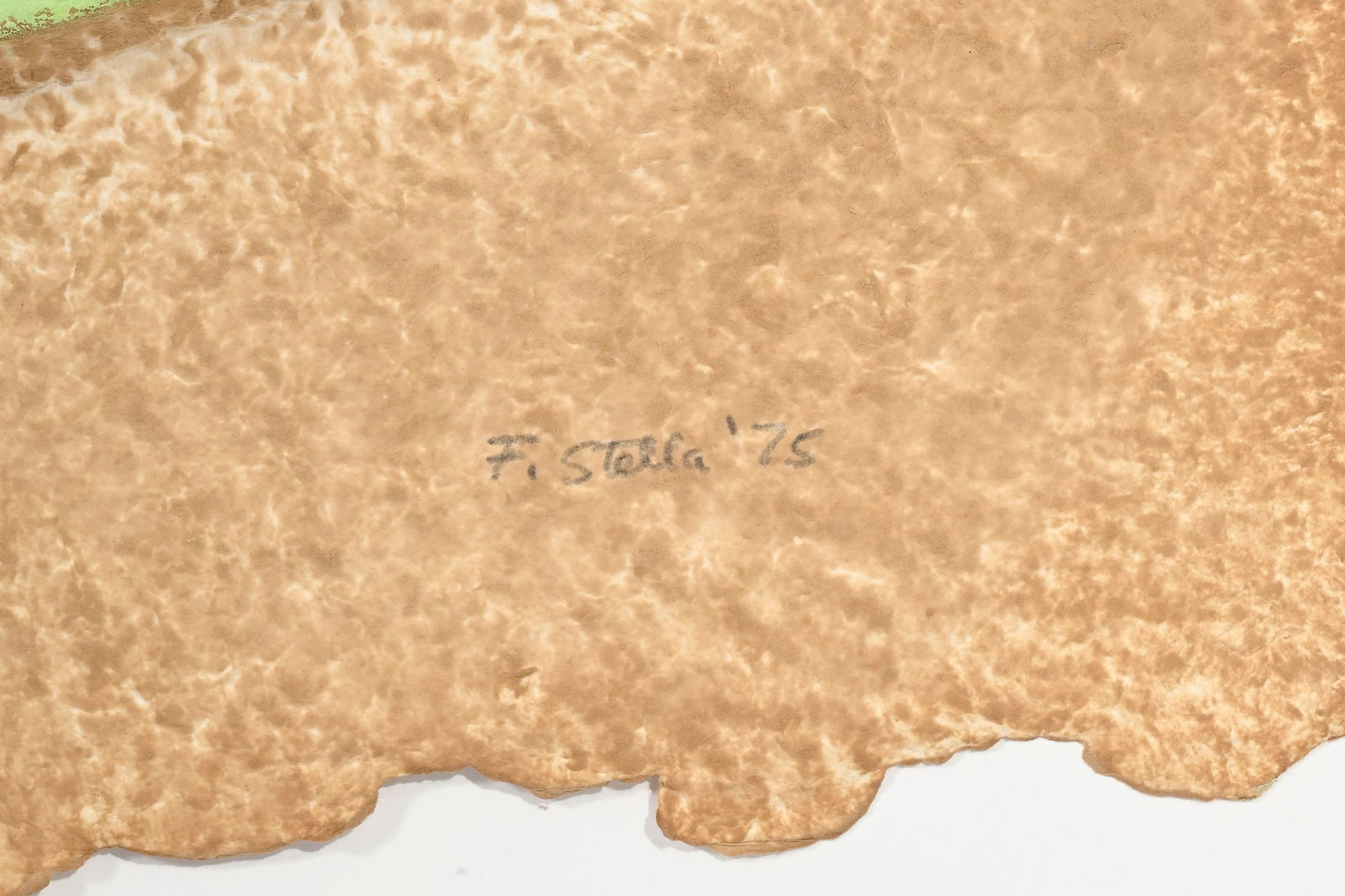 Frank Stella (1936-2024), "Olyka III", 1975, technique mixte sur papier, signée et datée,  - 4