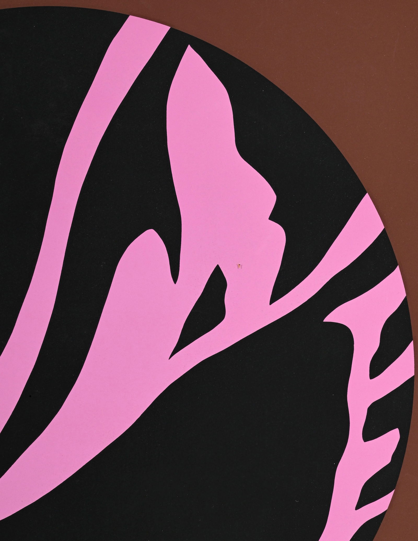 Jack Youngerman (1926-2020), Untitled (Pink and Brown), 1974, sérigraphie couleurs, 65x64,5 cm - 3