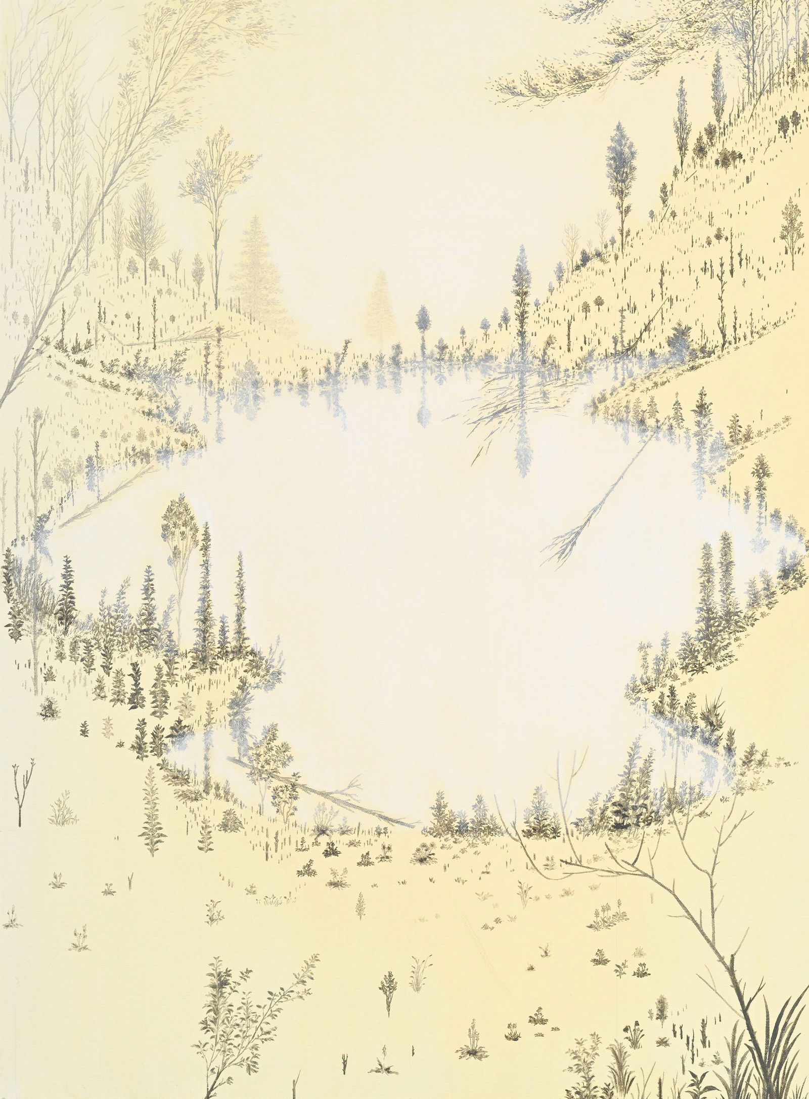 Eric Eriston Winarto (1980), "Cyclope", 2024, huile sur toile, inscriptions au verso (illisible), 81: Eric Eriston Winarto (1980), "Cyclope", 2024, huile sur toile, inscriptions au verso (illisible), 81x60 cm 