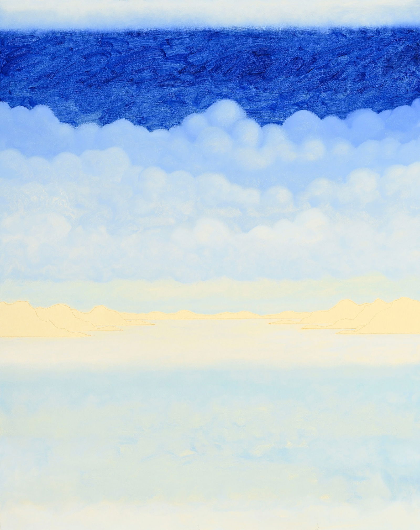 Eric Eriston Winarto (1980), "Genfersee", 2024, huile sur toile, signée, contresignée, dat: Eric Eriston Winarto (1980), "Genfersee", 2024, huile sur toile, signée, contresignée, datée et titrée au verso, 100x80 cm 