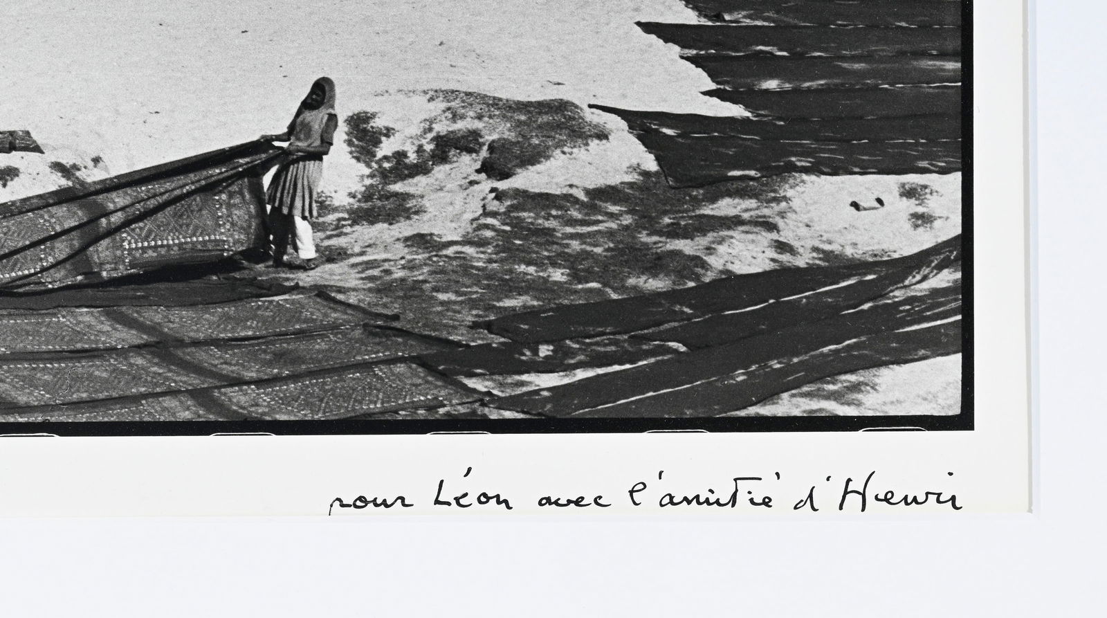 Henri Cartier-Bresson (1908-2004), "Ahmadabad", tirage argentique, signé et dédicacé  - 4