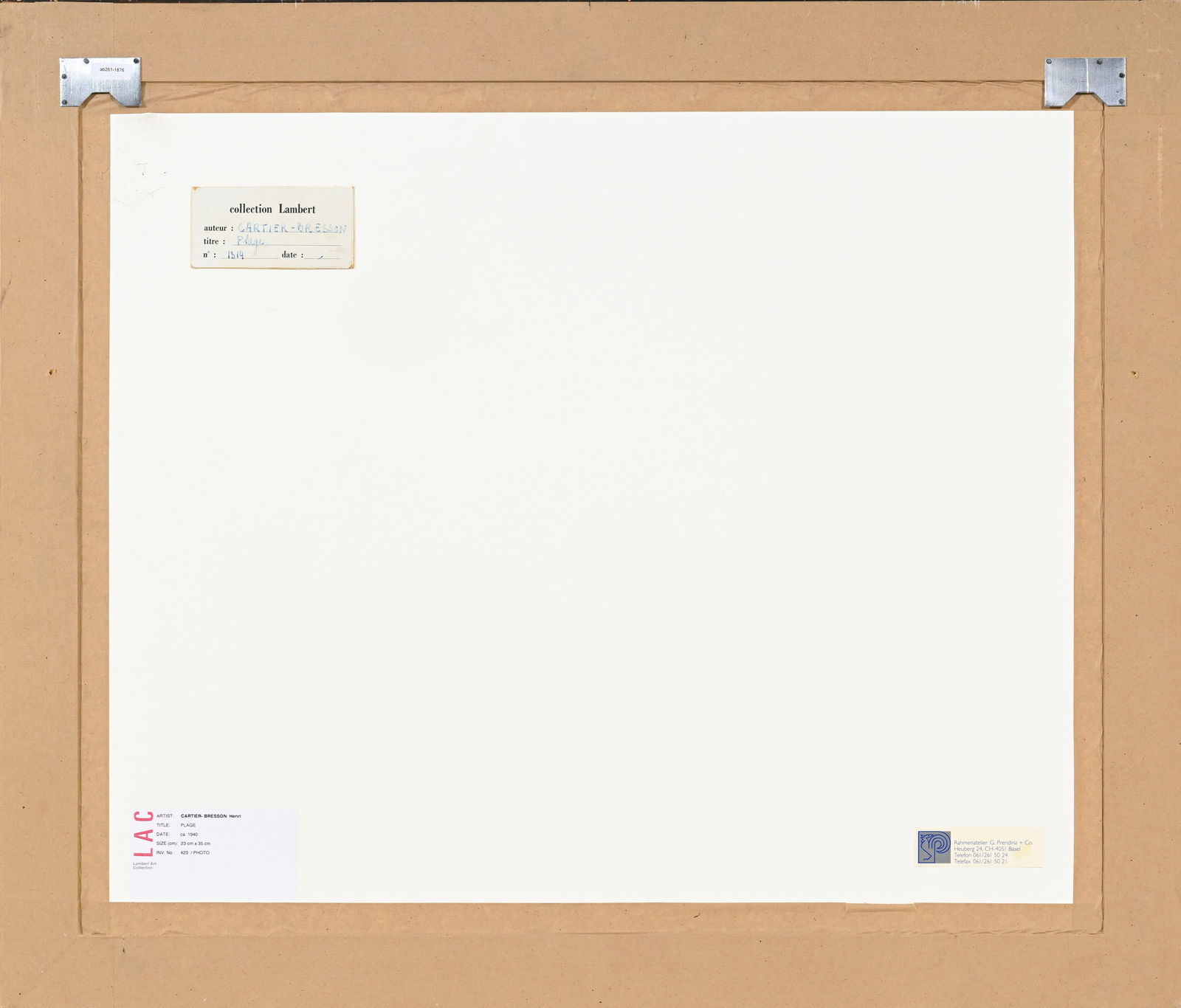 Henri Cartier-Bresson (1908-2004), "Ahmadabad", tirage argentique, signé et dédicacé  - 5