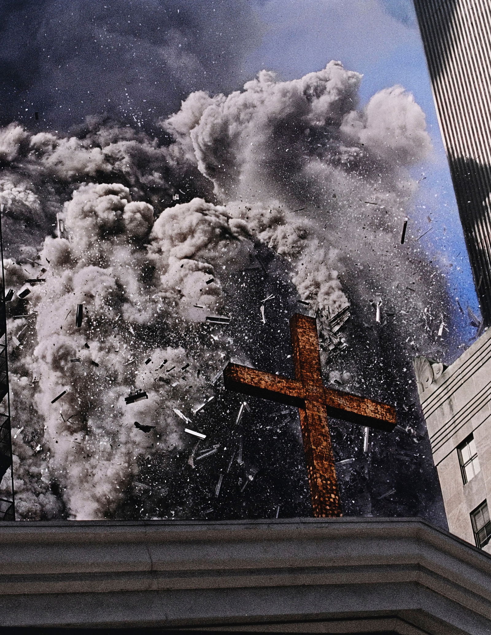 James Nachtwey (1948), "World Trade Center 11th Sept. (2001)", tirage pigmentaire sur papier photo,  - 3