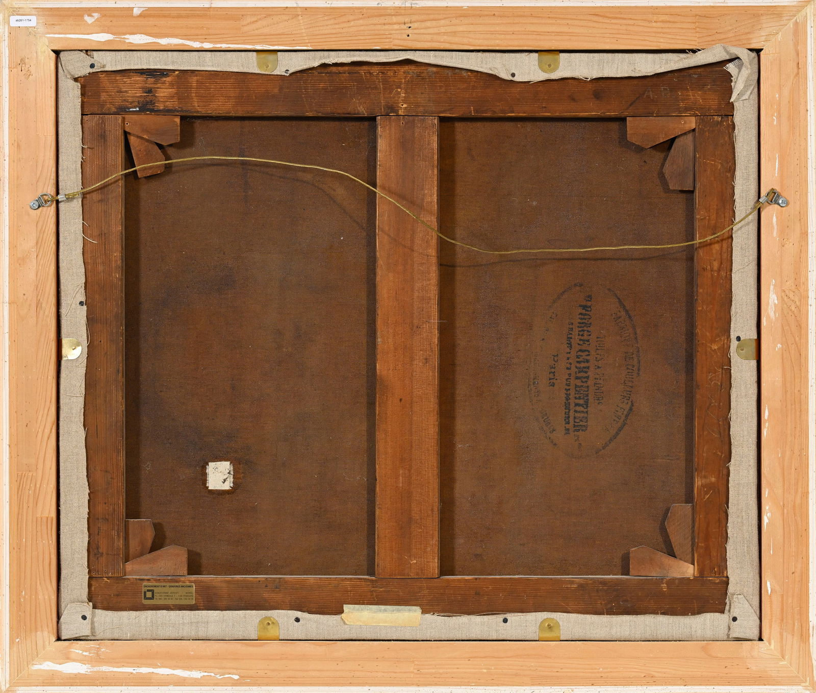 Alfred August Bachmann (1863-1956), Place Saint-Marc animée, huile sur toile, signée, 56,5 - 6