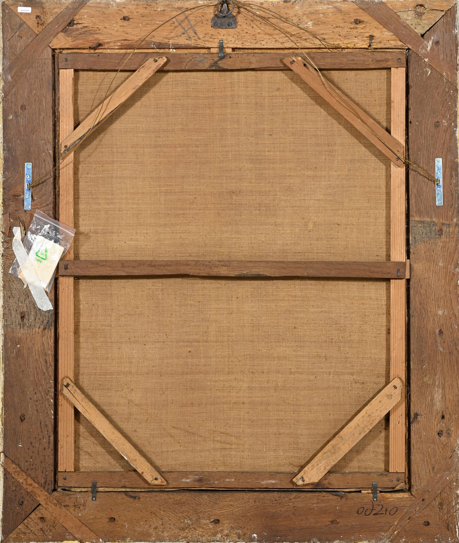 Ecole française du XVIIIe s., Portrait de Franz Lorenz von Greder, huile sur toile, 82x65 cm - 4