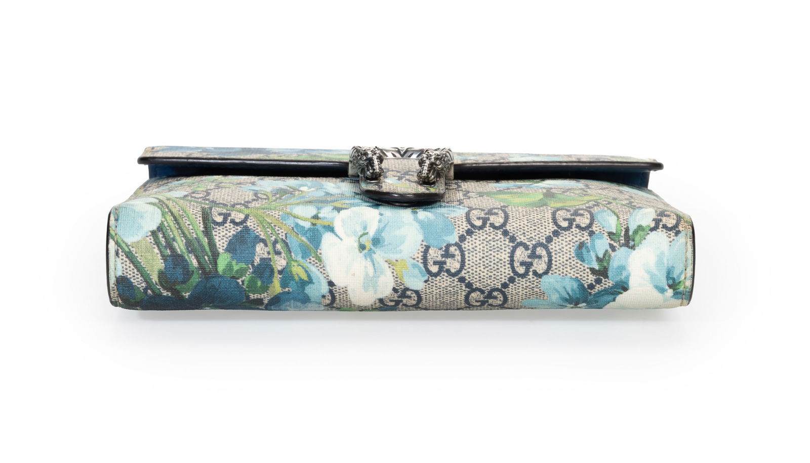 Gucci, wallet-on-a-chain pochette GG Supreme Dionysus Blooms en toile enduite imprimée de fleur - 3