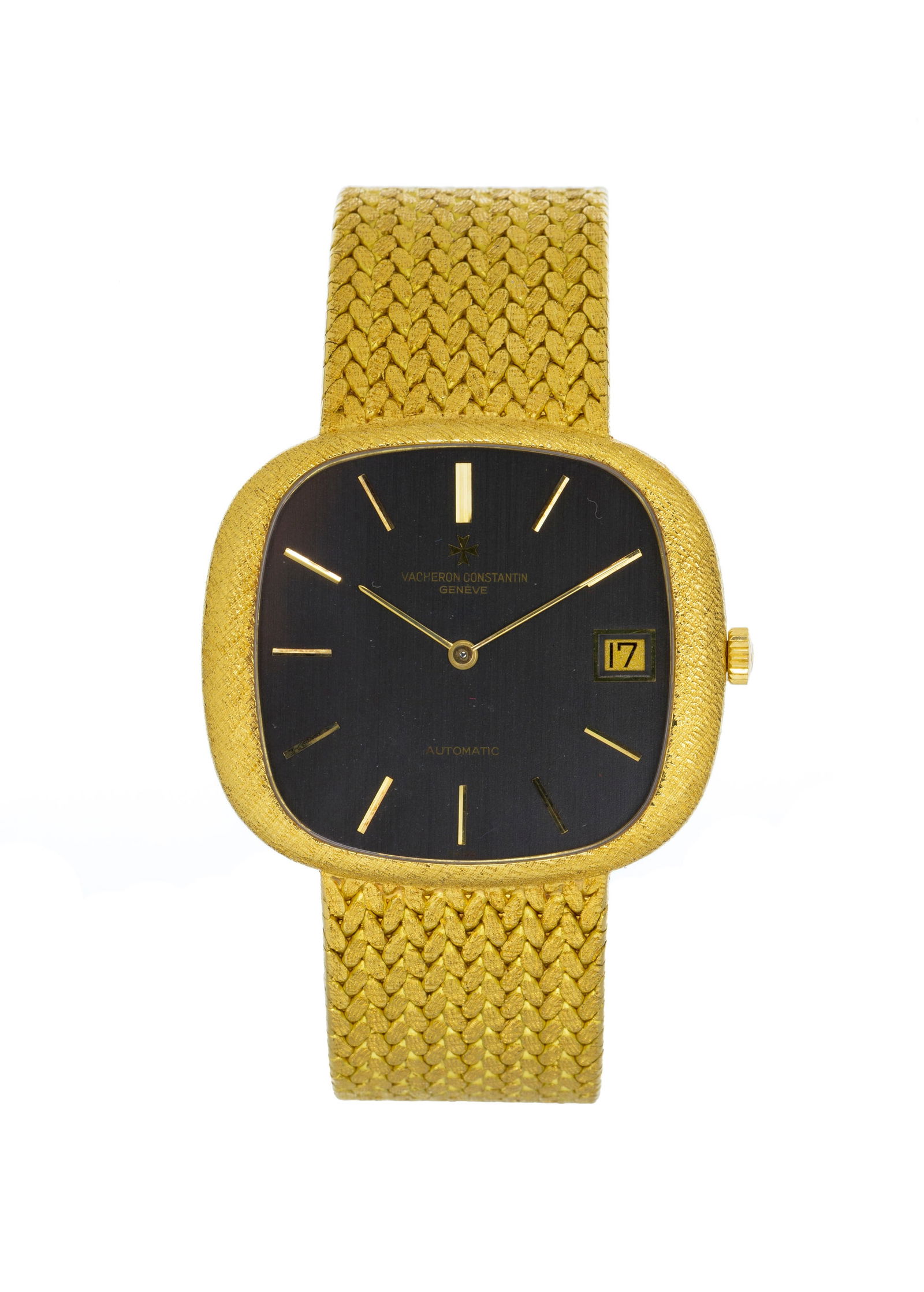 Vacheron Constantin, réf. 2169 Q, montre-bracelet en or 750 avec indication de la date, ann (1 of 4)