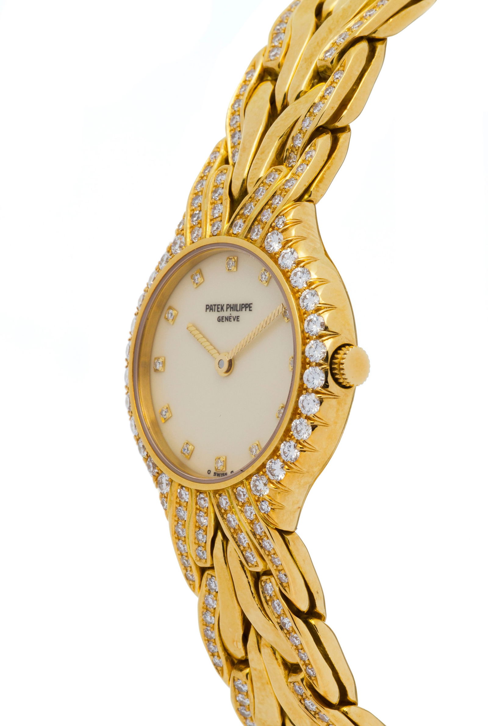 Patek Philippe, La Flamme, réf. 4816/3, montre-bracelet en or 750 sertie de diamants, anné - 2