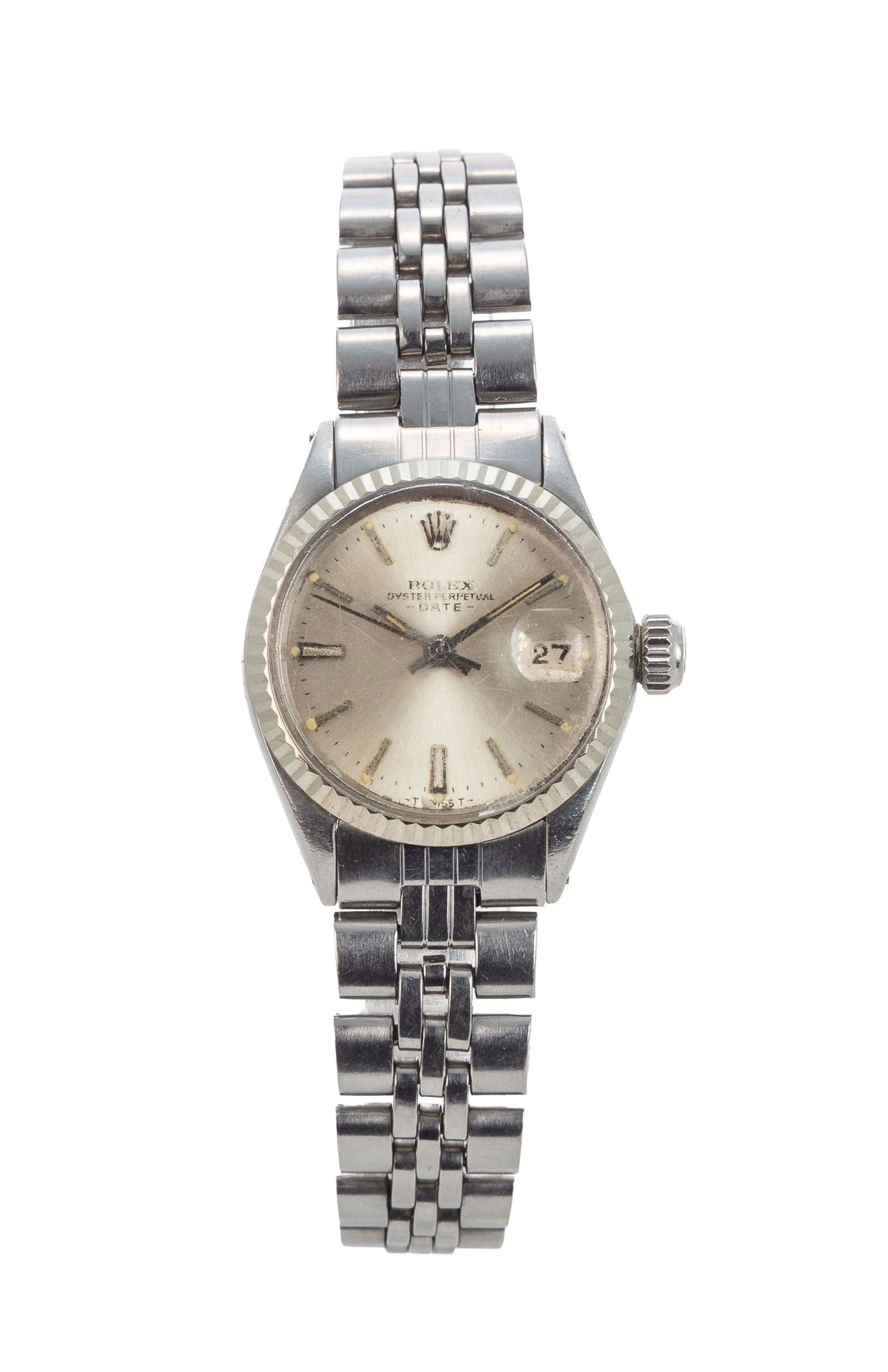 Rolex, Datejust, réf. 6517/6519, montre-bracelet en acier, circa 1971 Mouvement: cal. 1161, a (1 of 4)