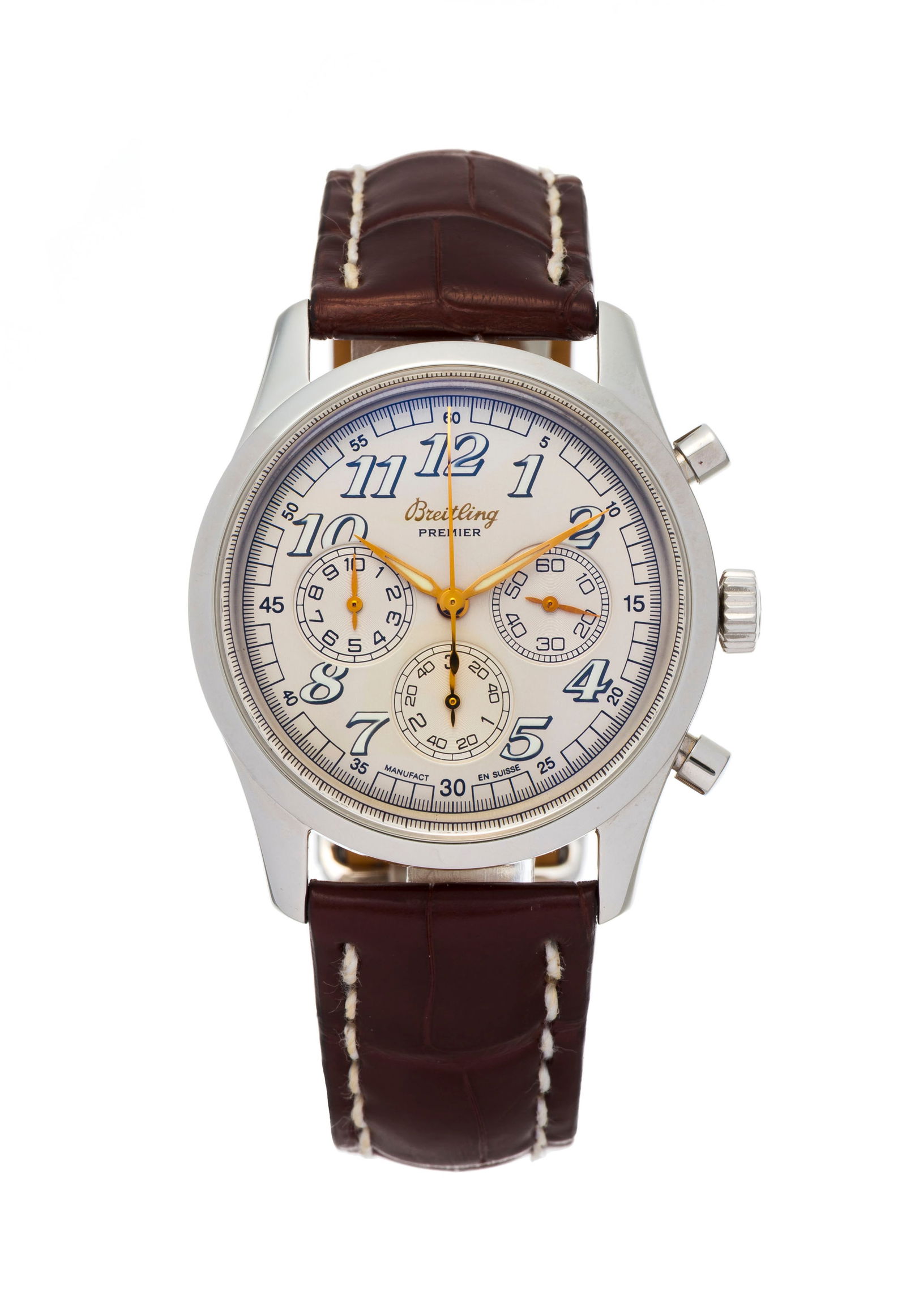 Breitling, Navitimer Premier, réf. A40035, Série Spéciale, montre chronographe en aci (1 of 4)