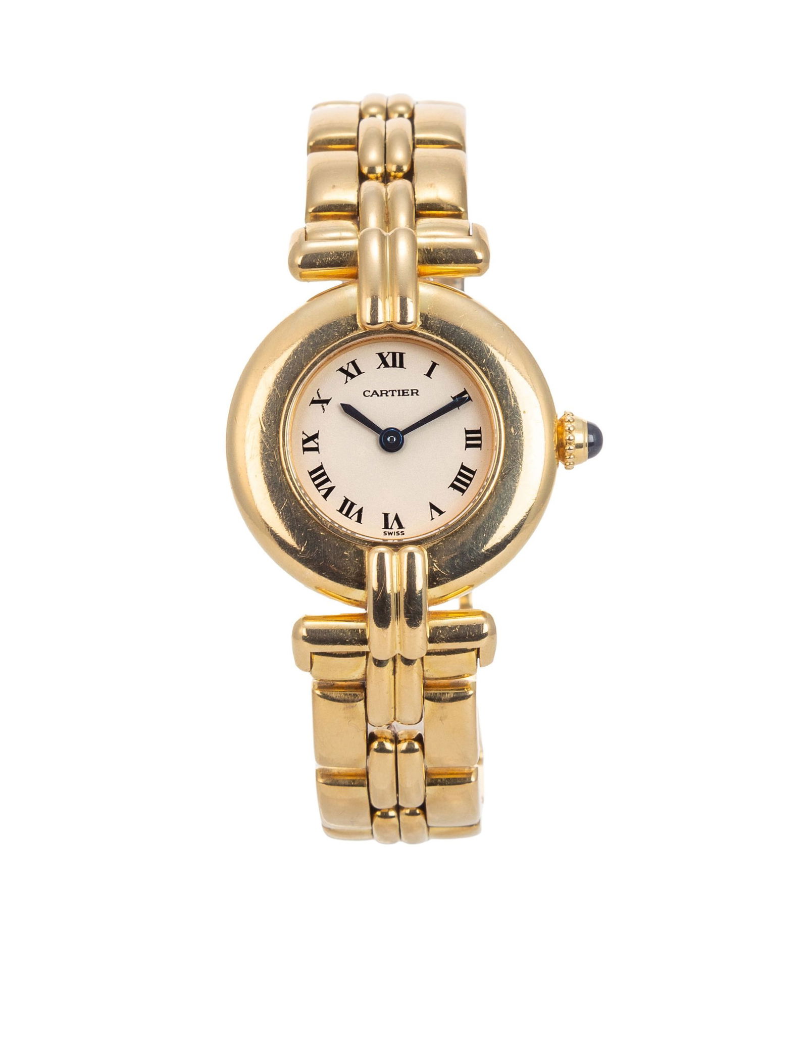 Cartier, Colisée, montre-bracelet en or 750, années 1980 Mouvement: cal. 057, quartz, 4  (1 of 4)