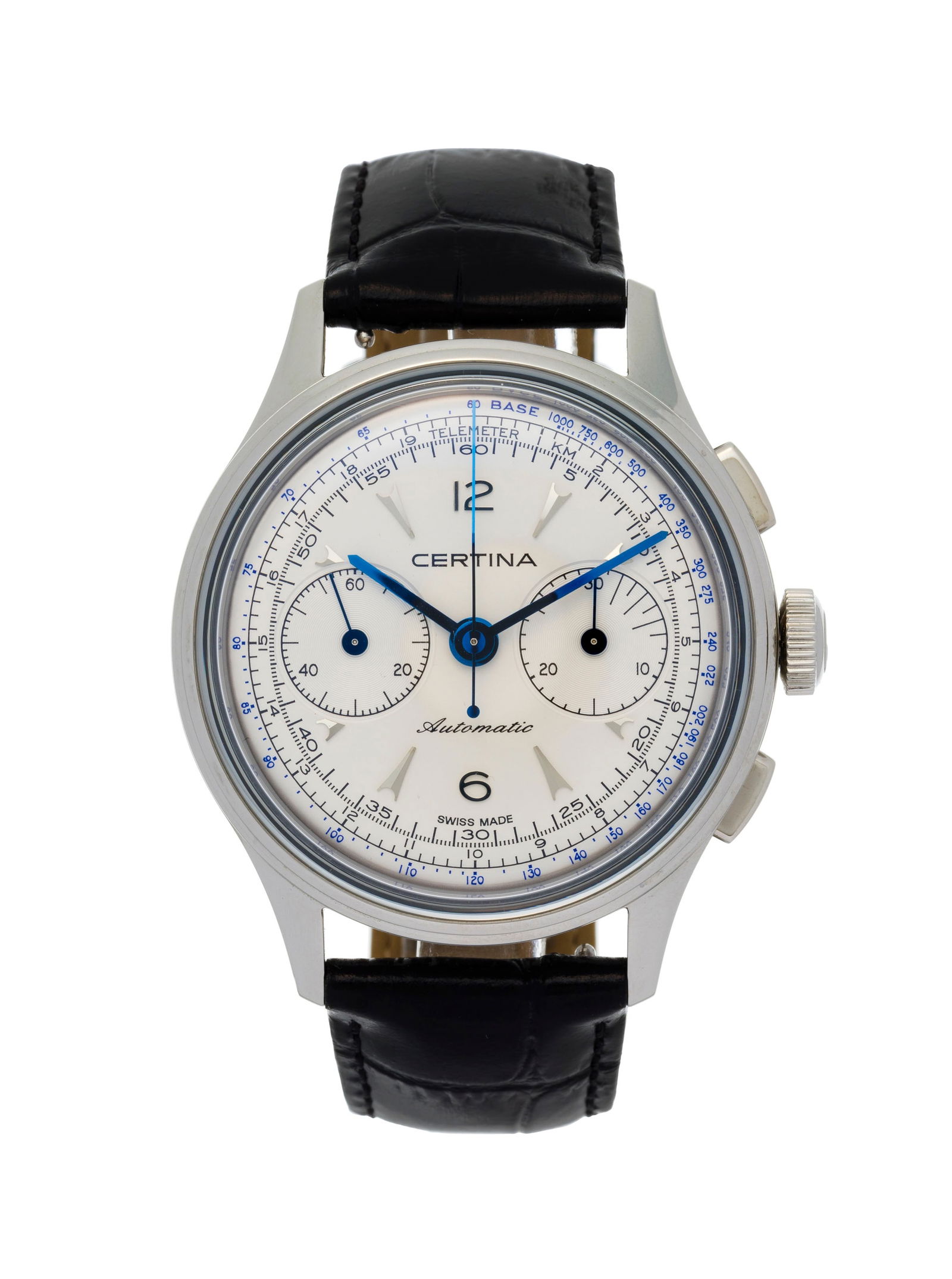 Certina, DS, réf. C038462A, montre chronographe en acier Mouvement: cal. ETA, automatique, 27 (1 of 4)